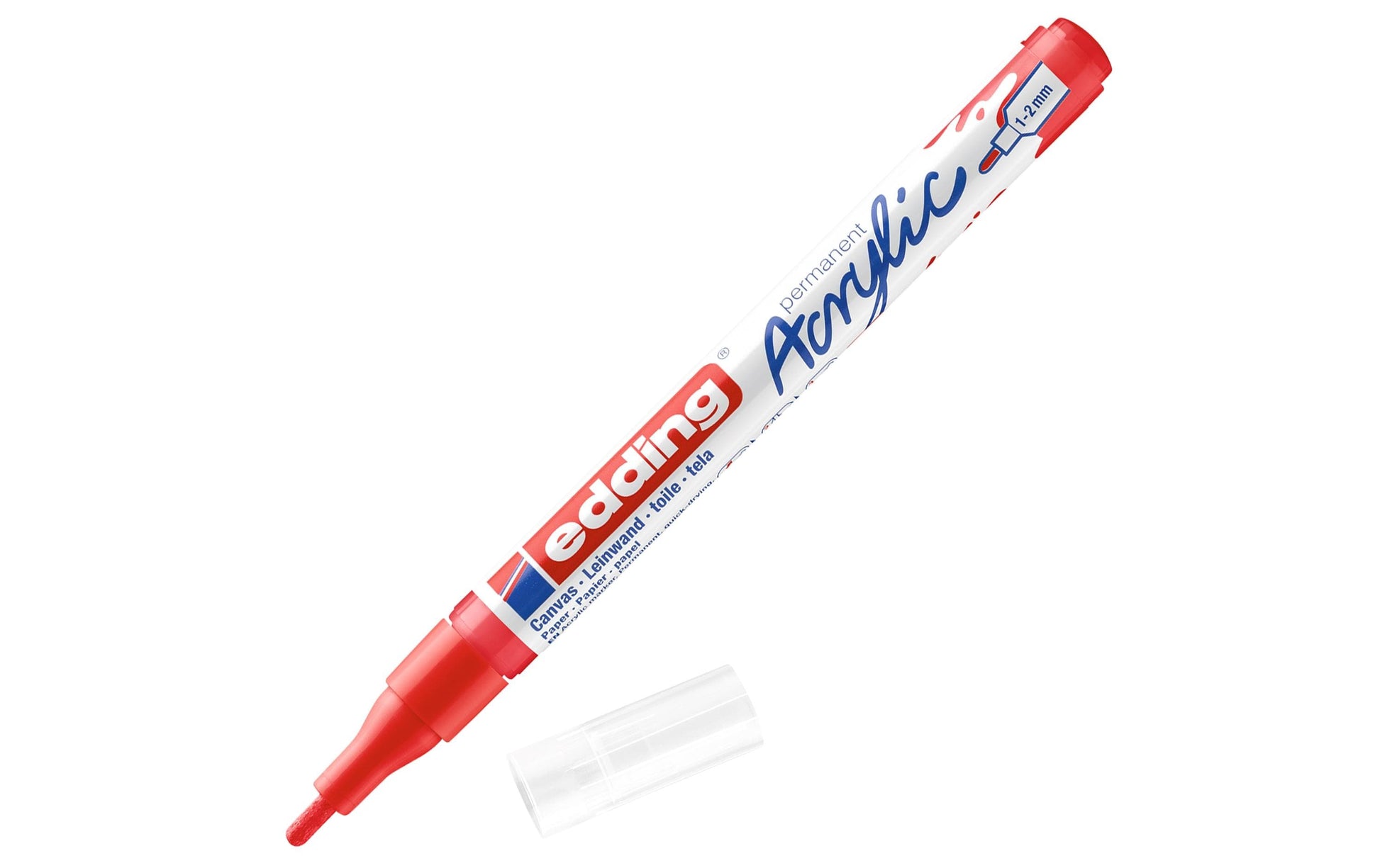 Edding Permanent Marker – Rot