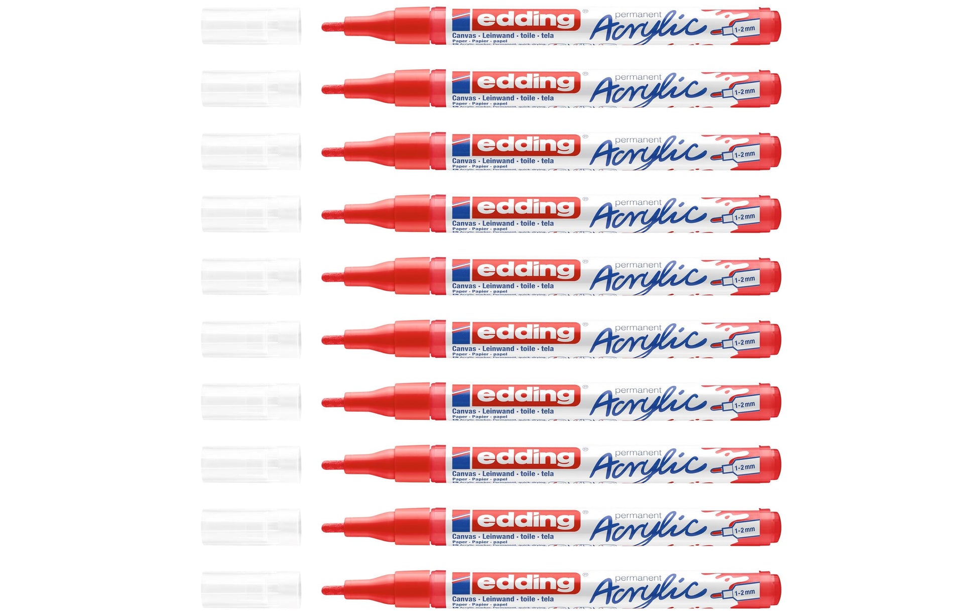 Edding Permanent Marker – Rot
