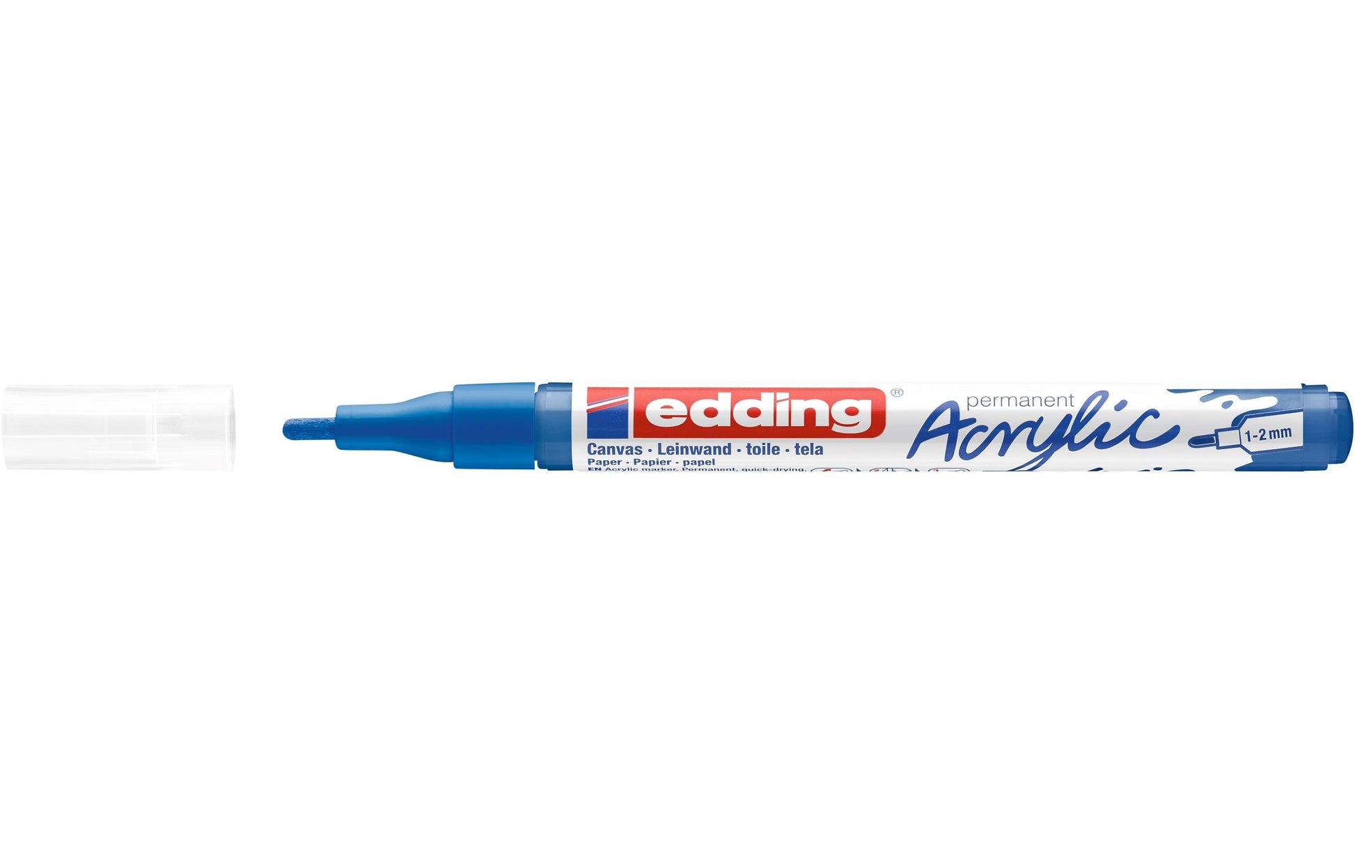Edding Acrylmarker für Permanentmarker – Enzianblau