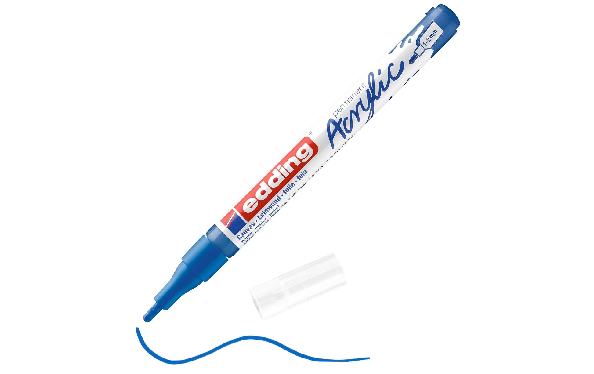 Edding Acrylmarker für Permanentmarker – Enzianblau