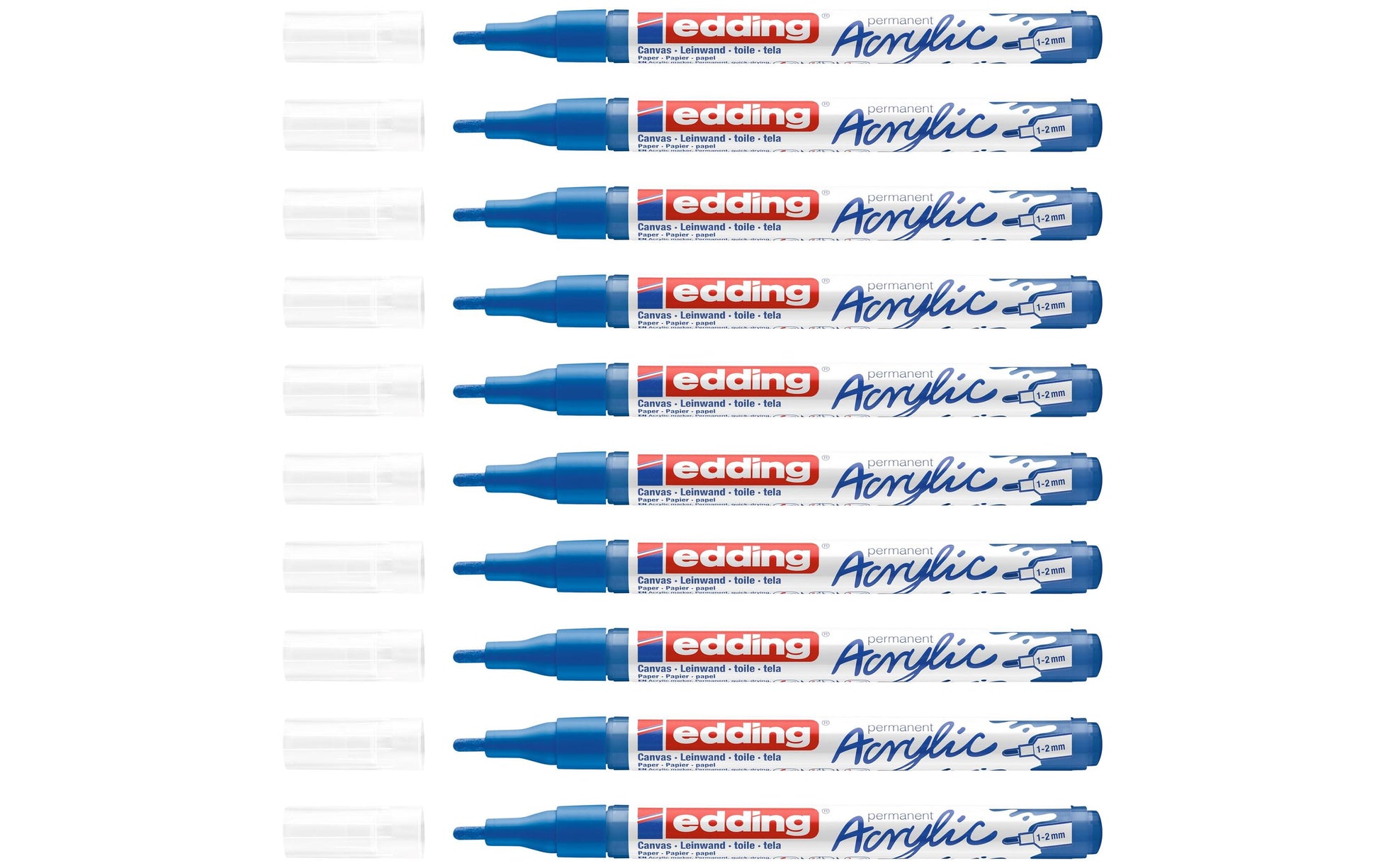Edding Acrylmarker für Permanentmarker – Enzianblau