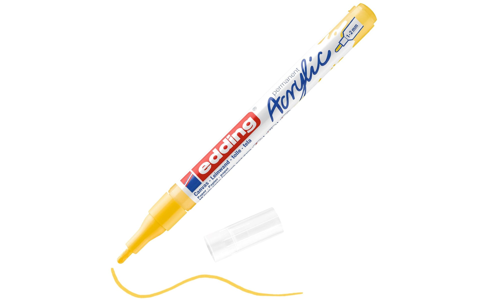 Edding Acrylmarker – Verkehrsgelb, 1er