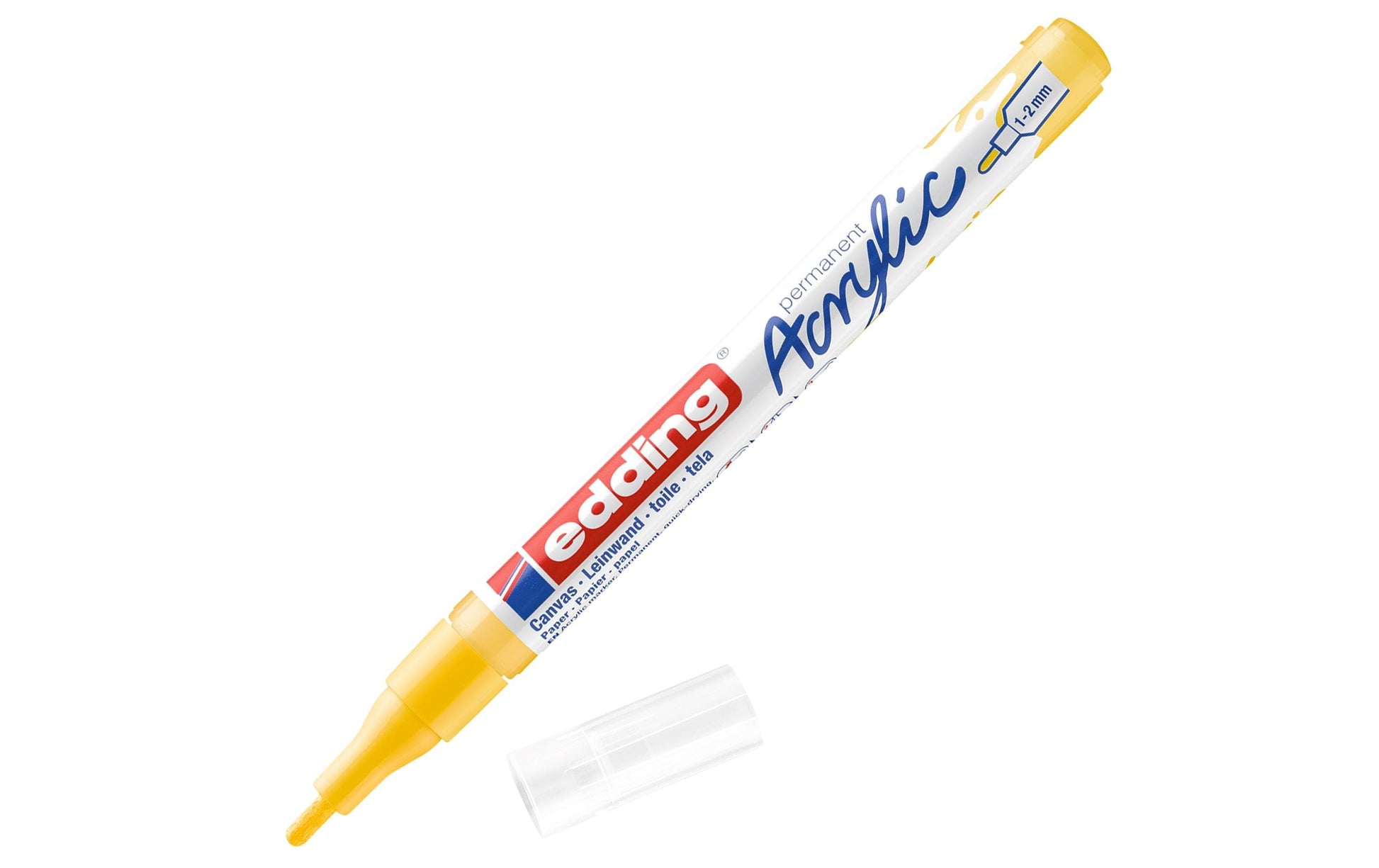 Edding Acrylmarker – Verkehrsgelb, 1er