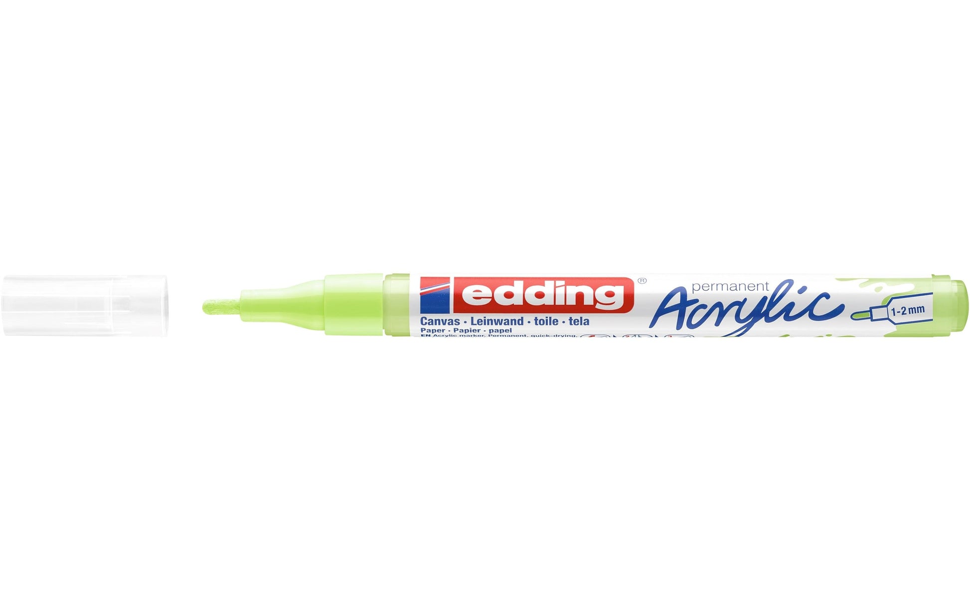 Edding Acrylmarker für Leinwand, Holz, Terrakotta – Pastellgrün