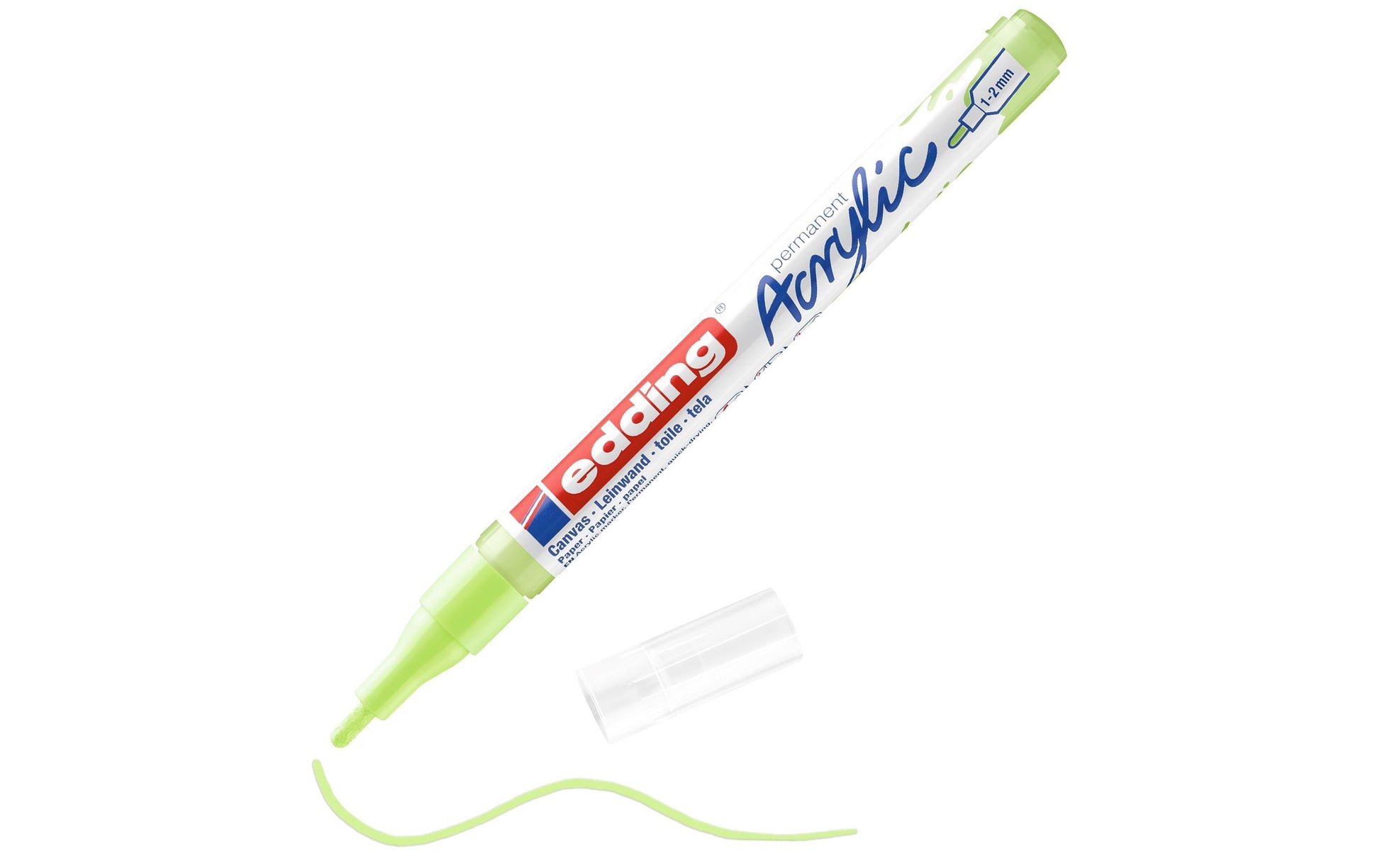 Edding Acrylmarker für Leinwand, Holz, Terrakotta – Pastellgrün