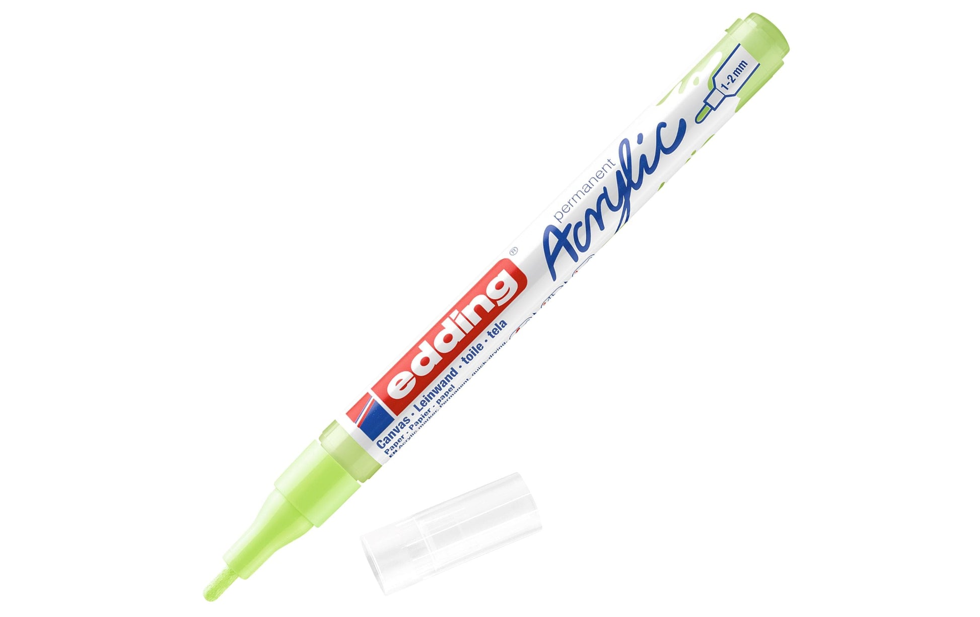 Edding Acrylmarker für Leinwand, Holz, Terrakotta – Pastellgrün