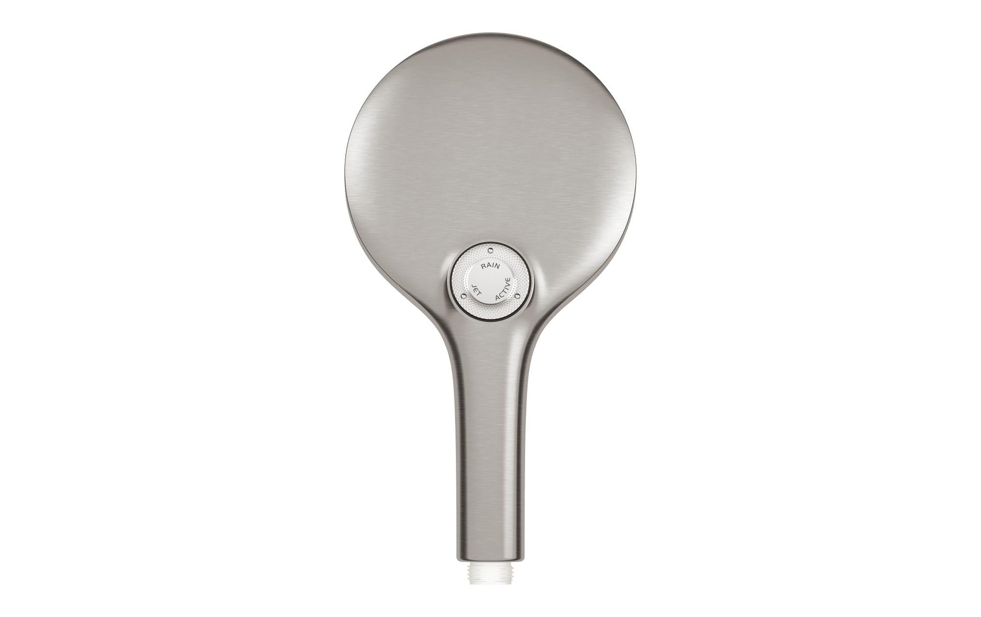 GROHE Handbrause Rainshower SmartActive 130 – Ø13 cm, Edelstahl, Wandmontiert, Supersteel