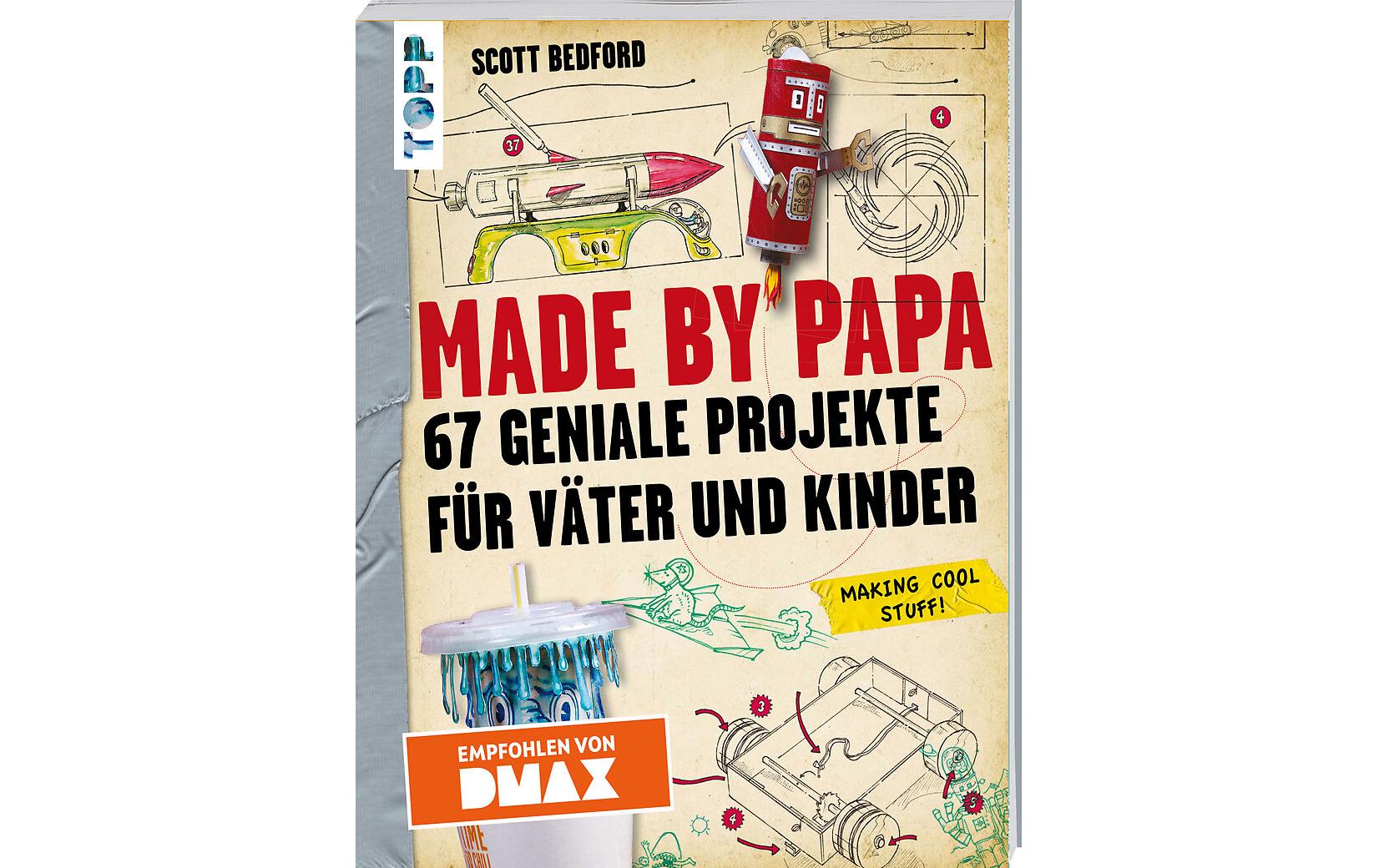 TOPP Verlag Frechverlag – Buch – Topp Bastelbuch für Väter und Kinder, Hardcover, 336 Seiten, Deutsch