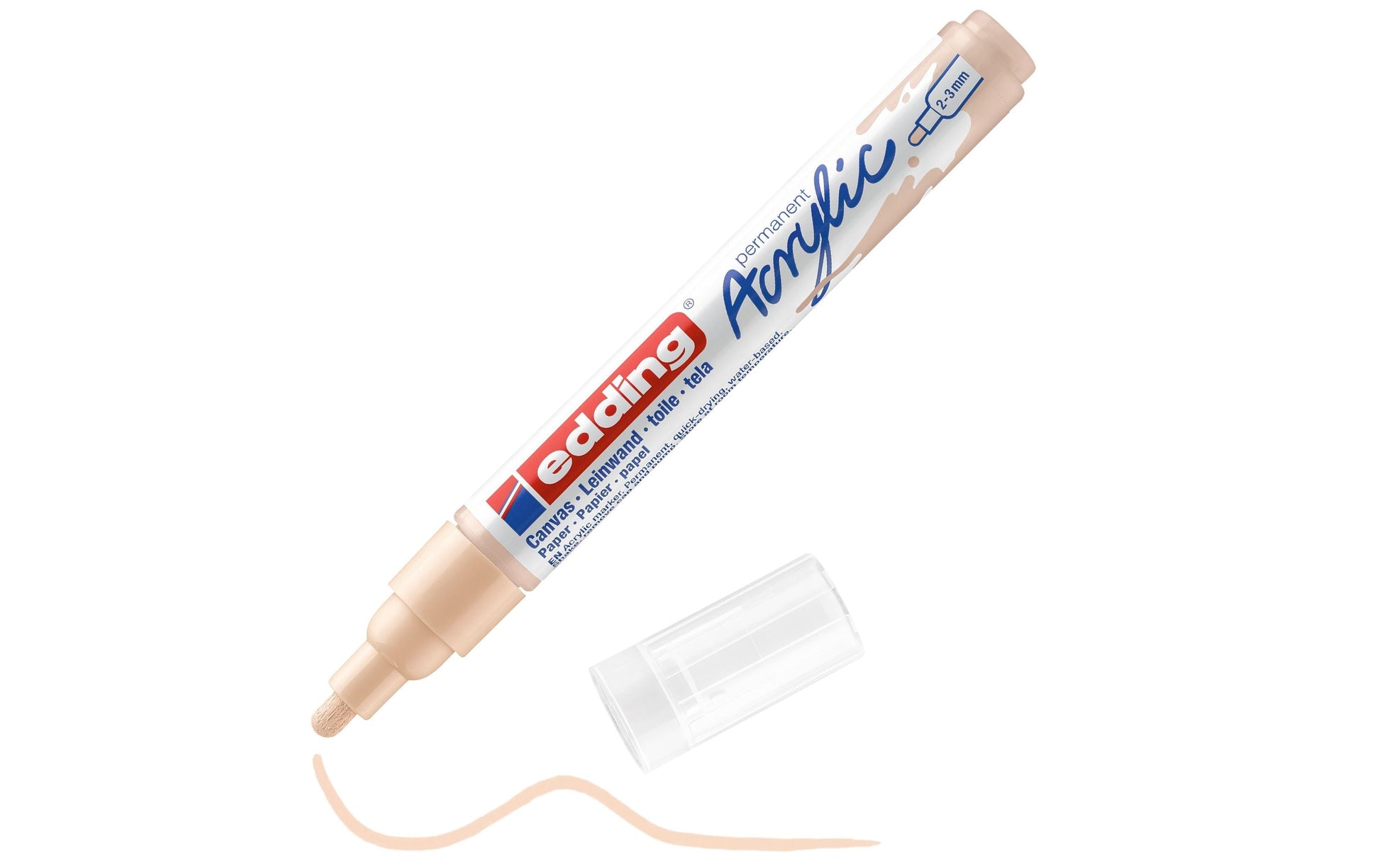 Edding Acrylmarker für Permanent-Marker – Warmbeige