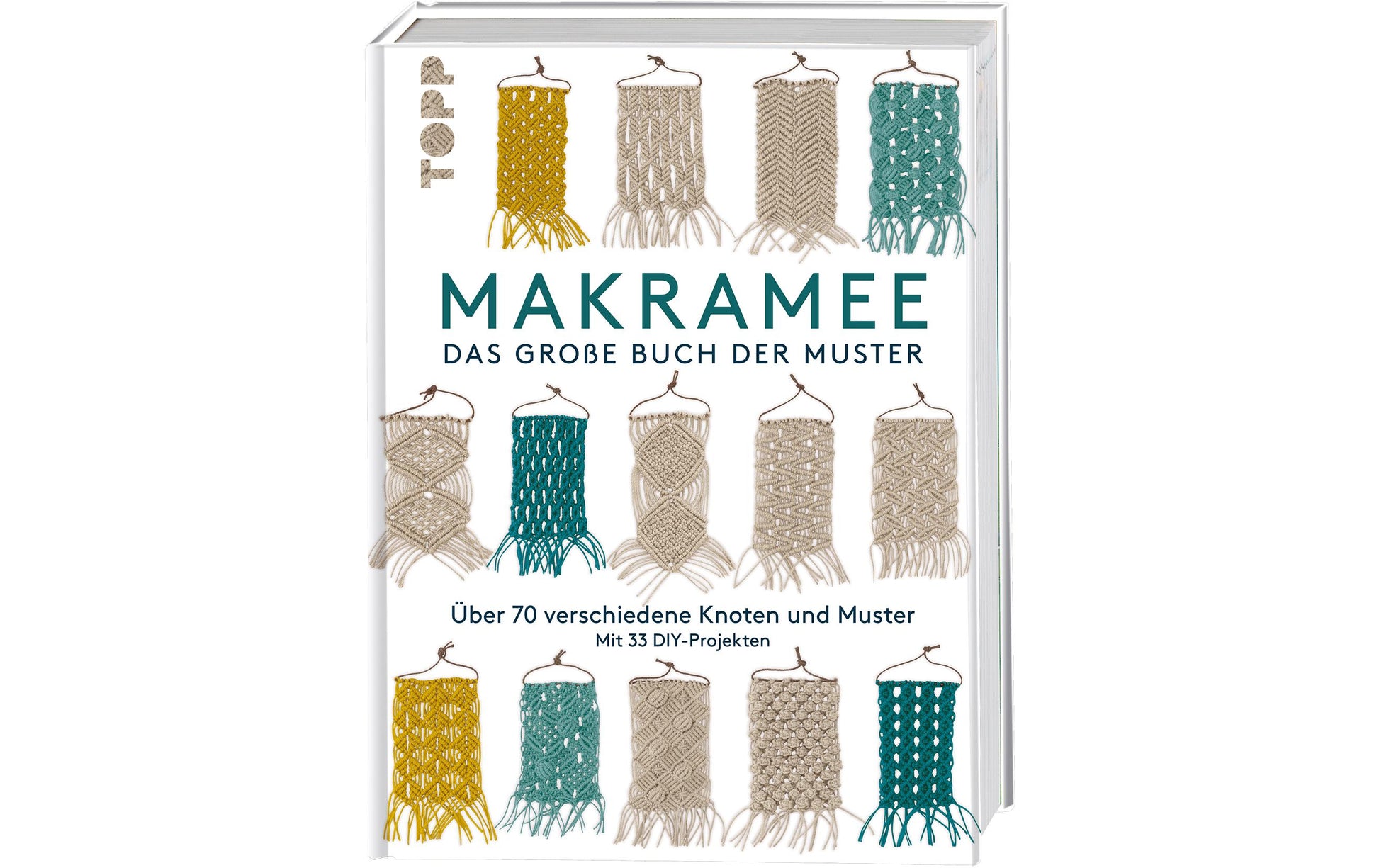TOPP Verlag Buch – Makramee: Das grosse Buch der Muster, Hardcover, 192 Seiten, Deutsch