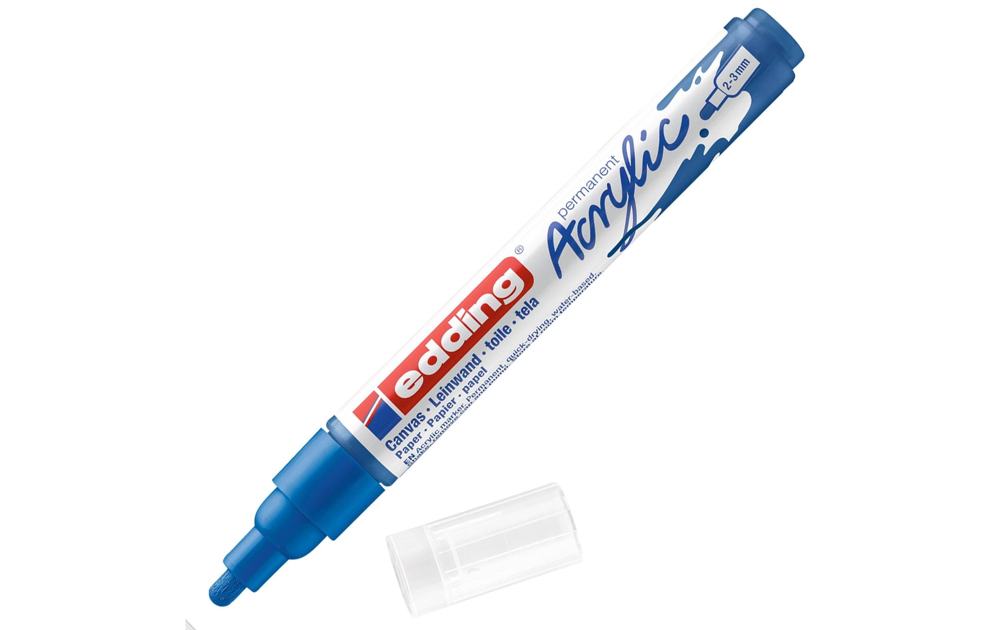 Edding Acrylmarker – Enzianblau, 1er