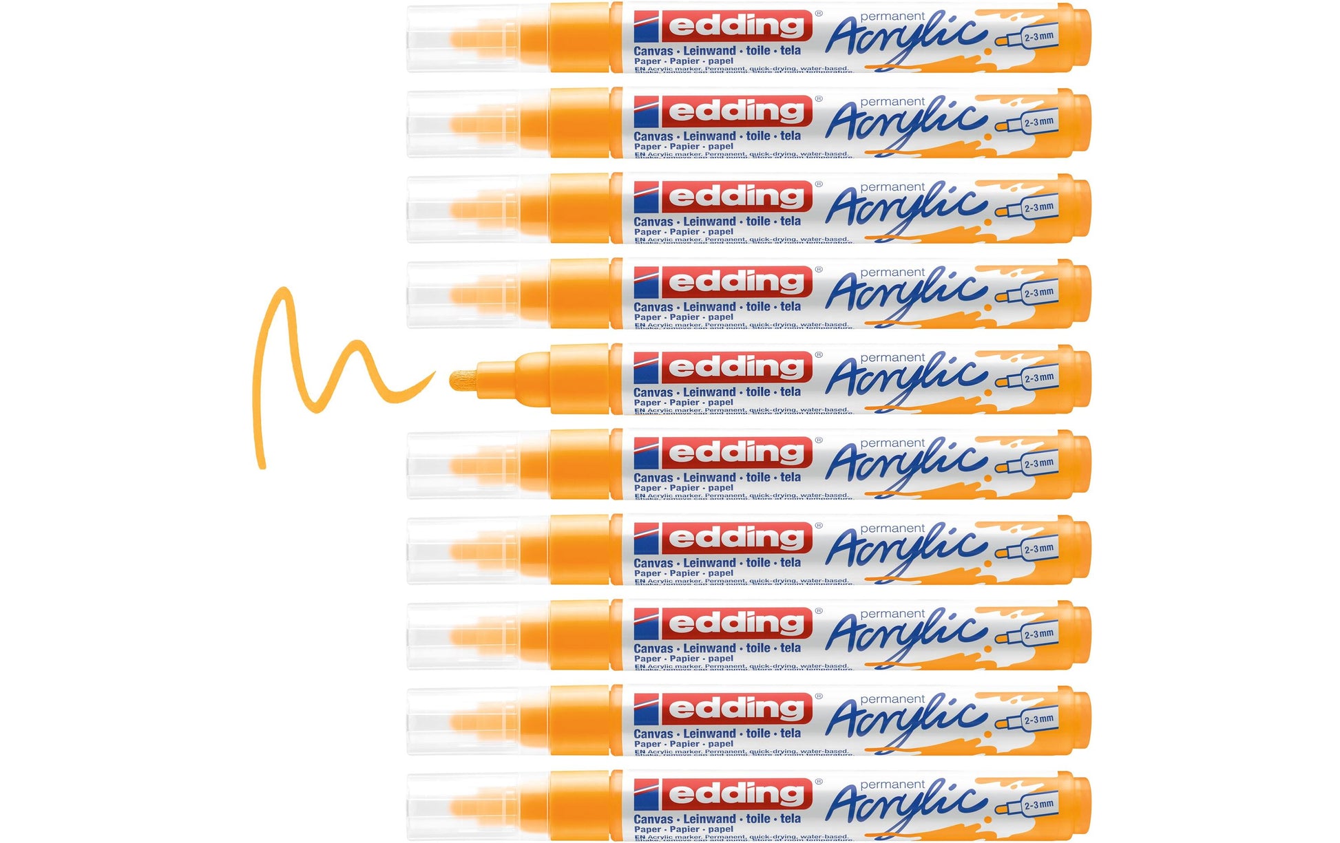Edding Acrylmarker – Sonnengelb