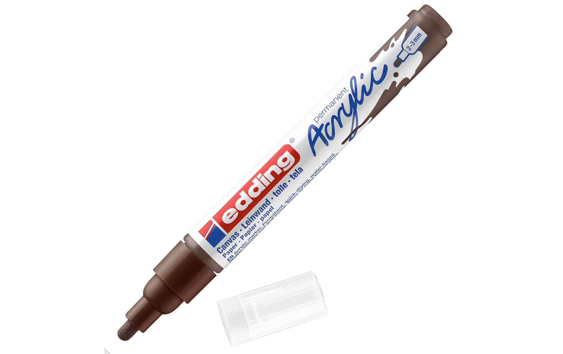Edding Acrylmarker für Permanent-Marker – Schokoladenbraun