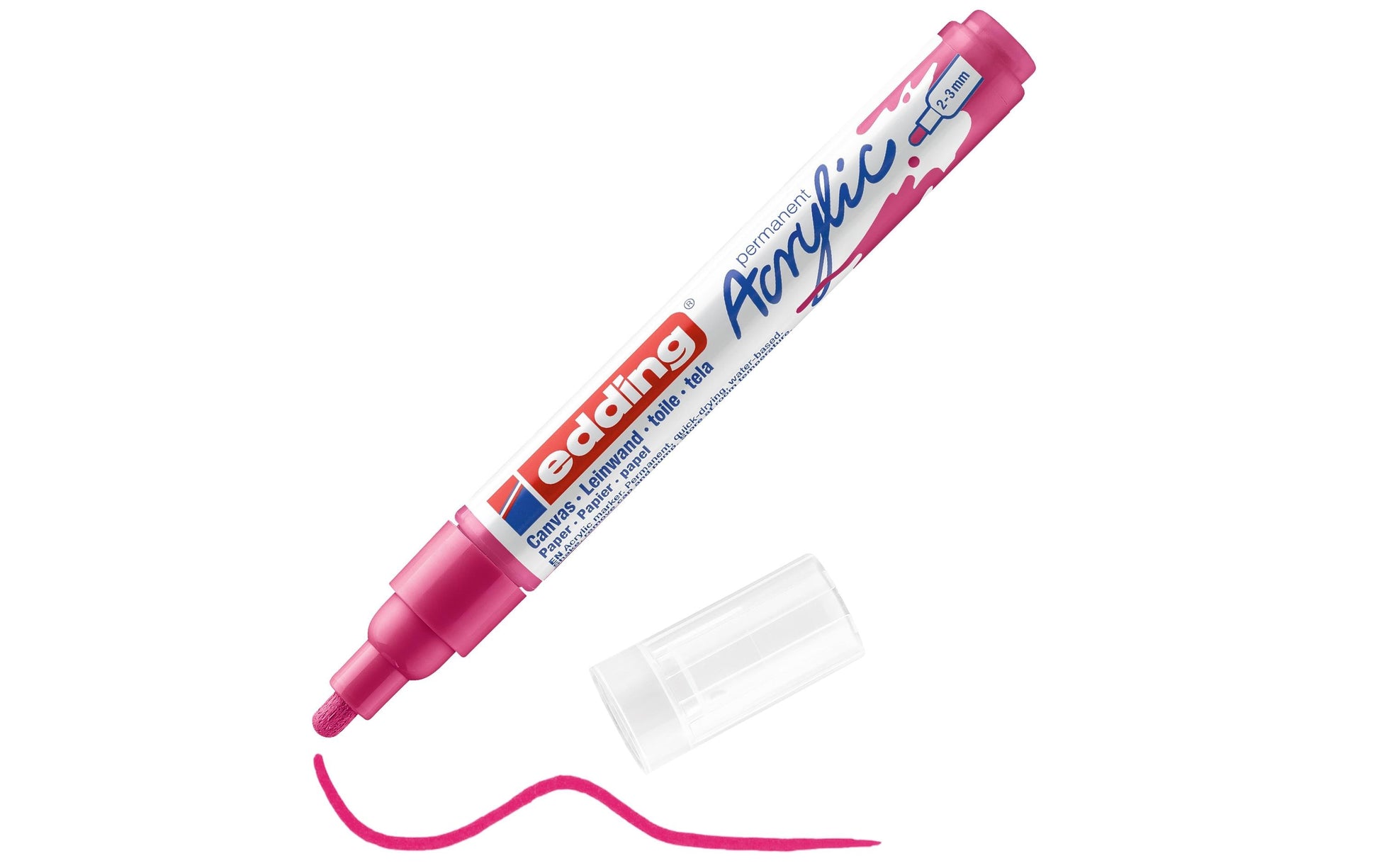 Edding Acrylmarker – Telemagenta, 1 Stk.