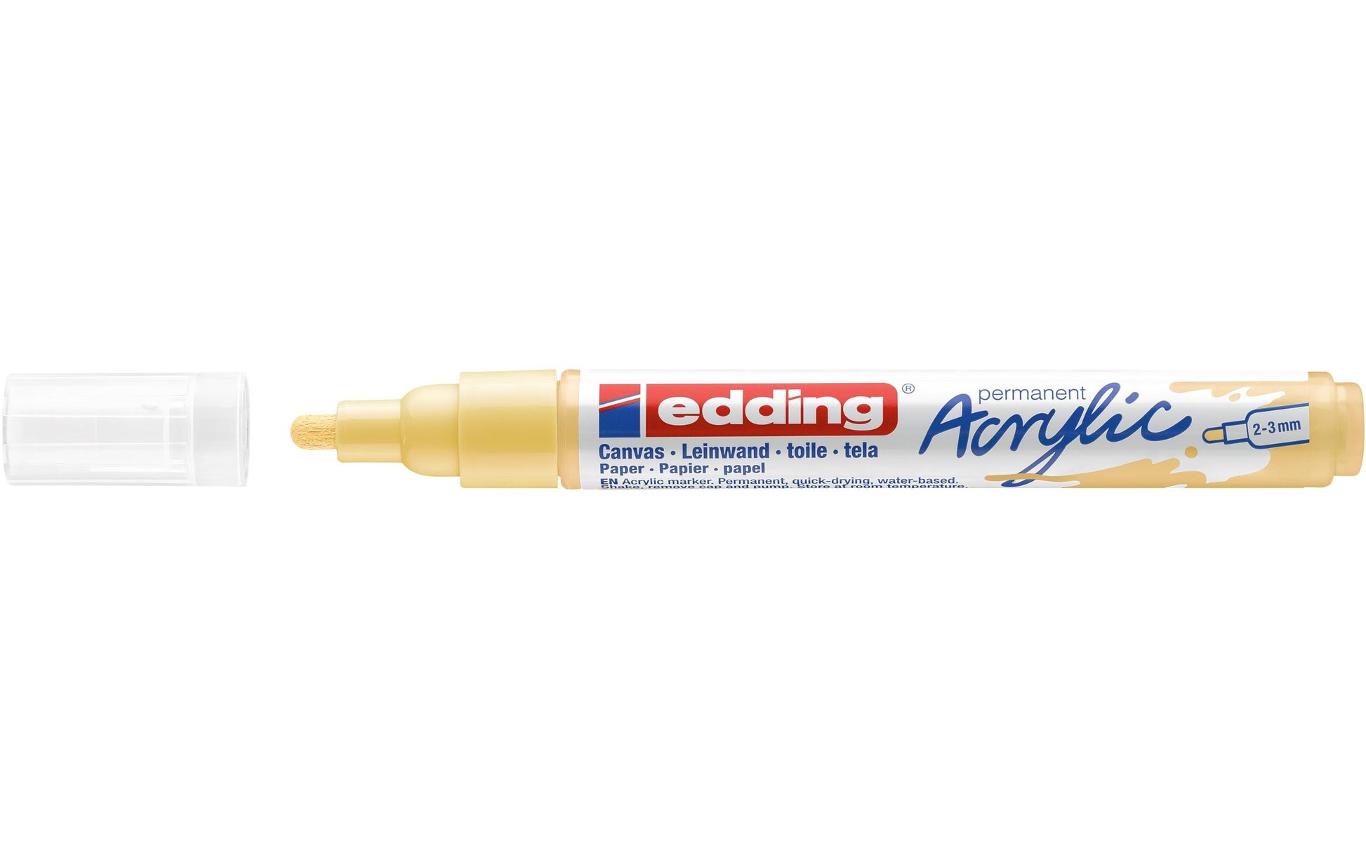 Edding Acrylic Marker 5100 – pastellgelb