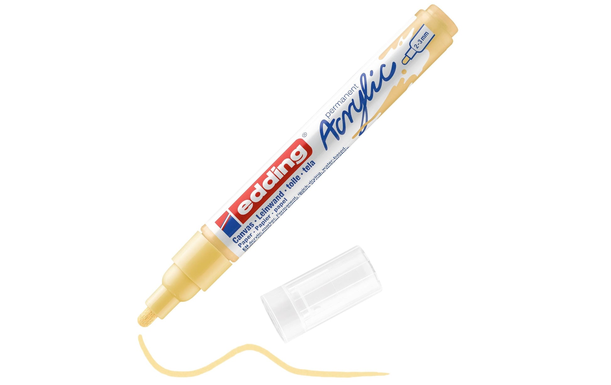 Edding Acrylic Marker 5100 – pastellgelb