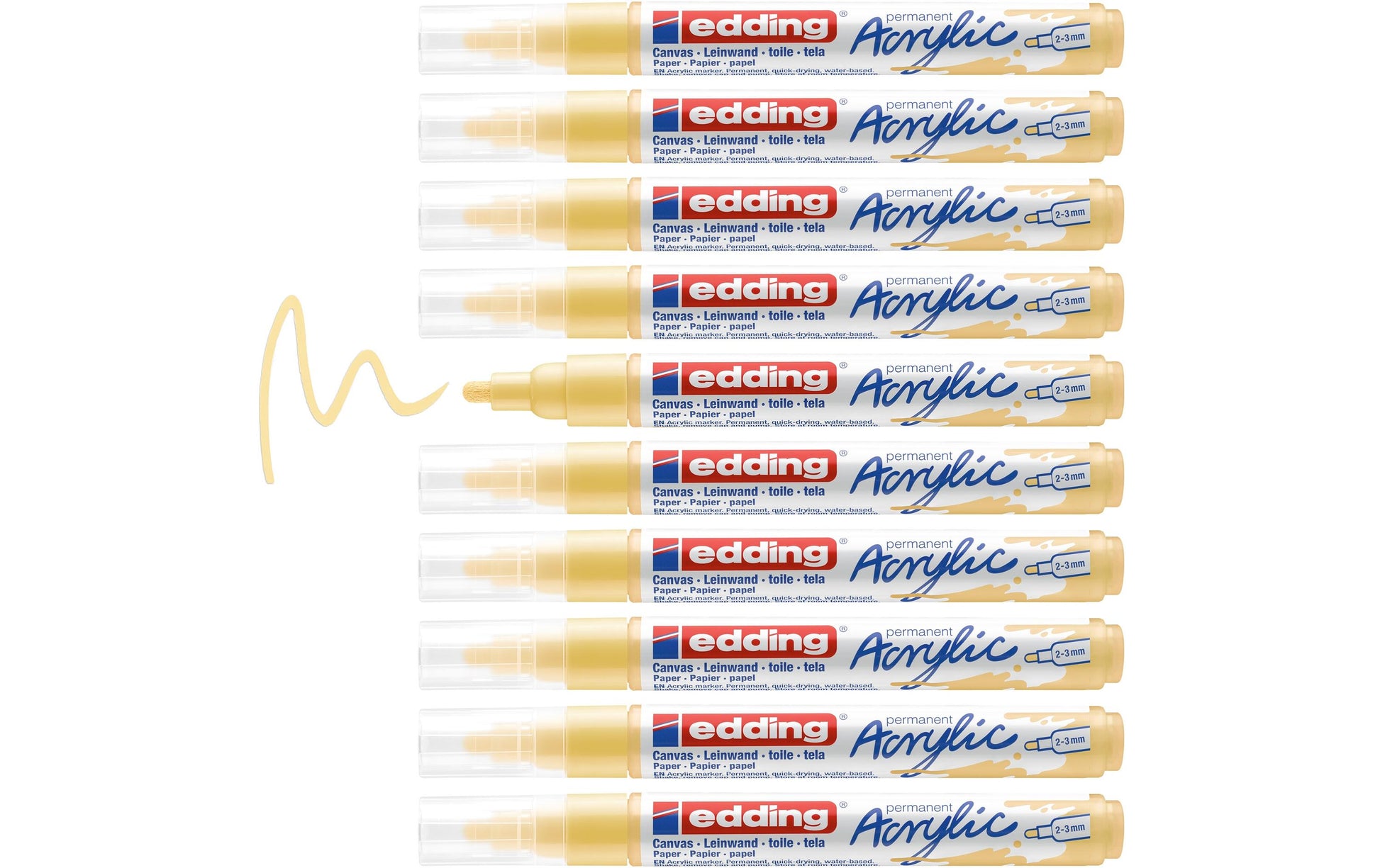 Edding Acrylic Marker 5100 – pastellgelb