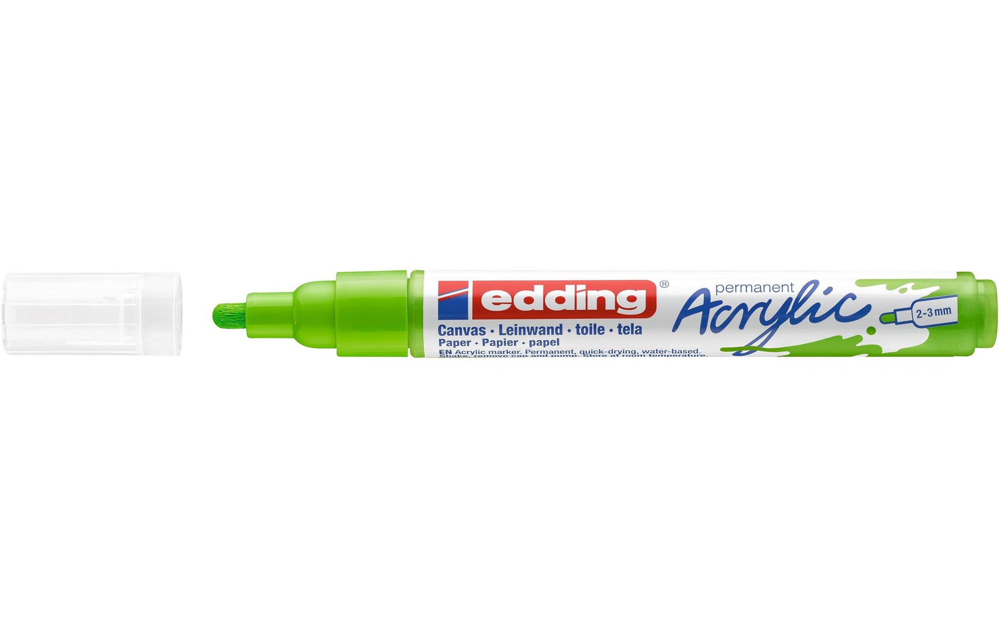 Edding Acrylmarker für Permanentmarker – Gelbgrün
