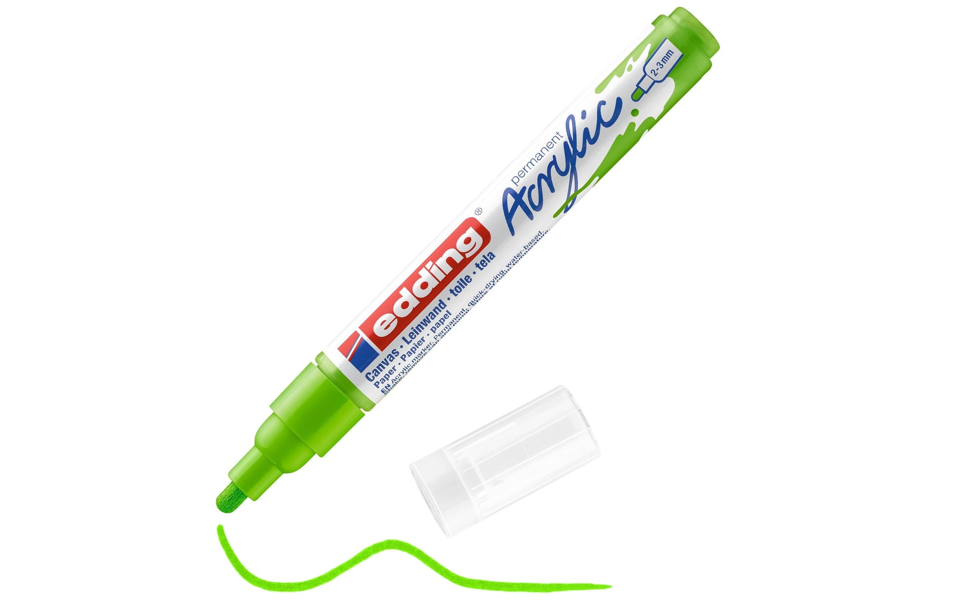 Edding Acrylmarker für Permanentmarker – Gelbgrün