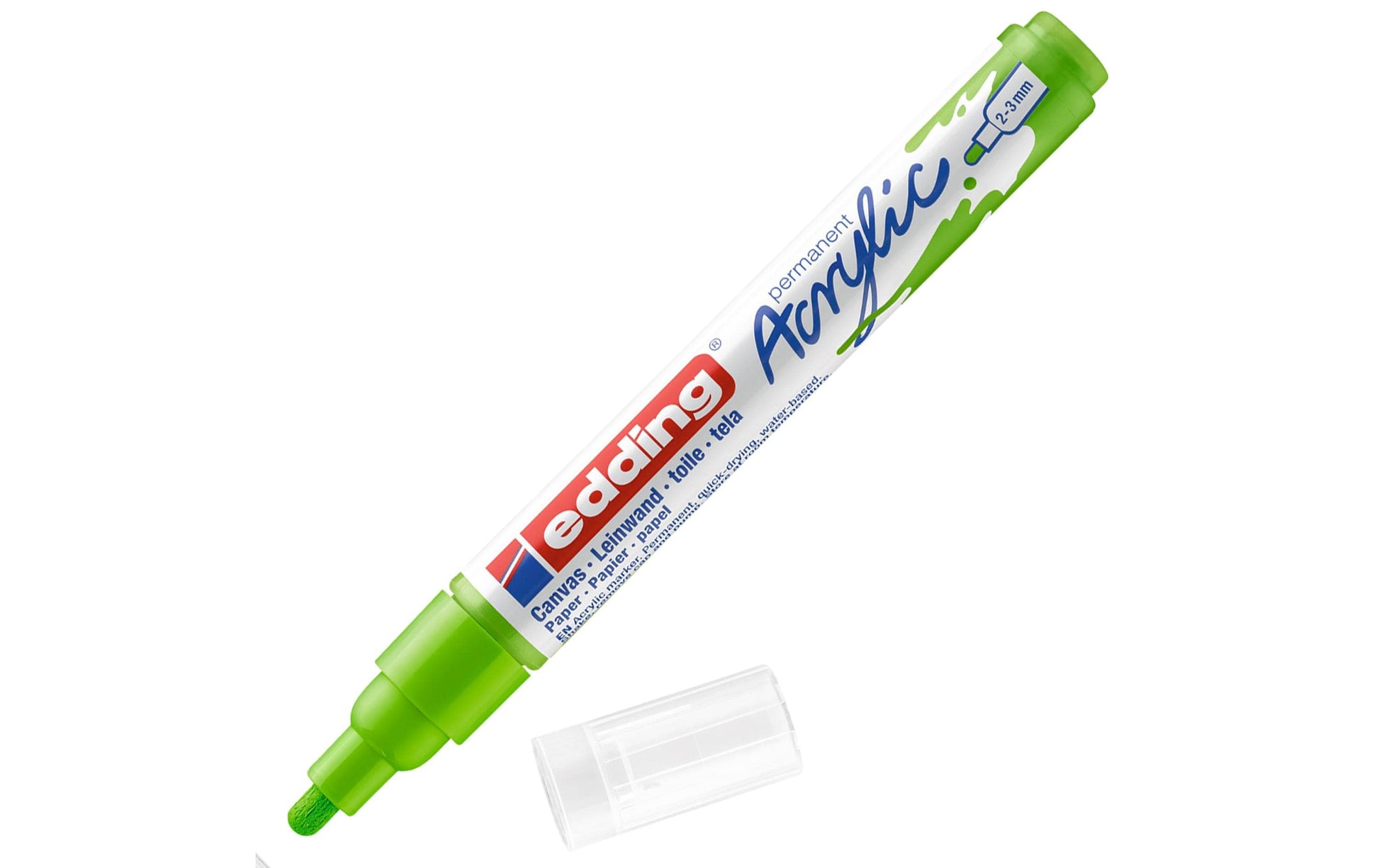 Edding Acrylmarker für Permanentmarker – Gelbgrün
