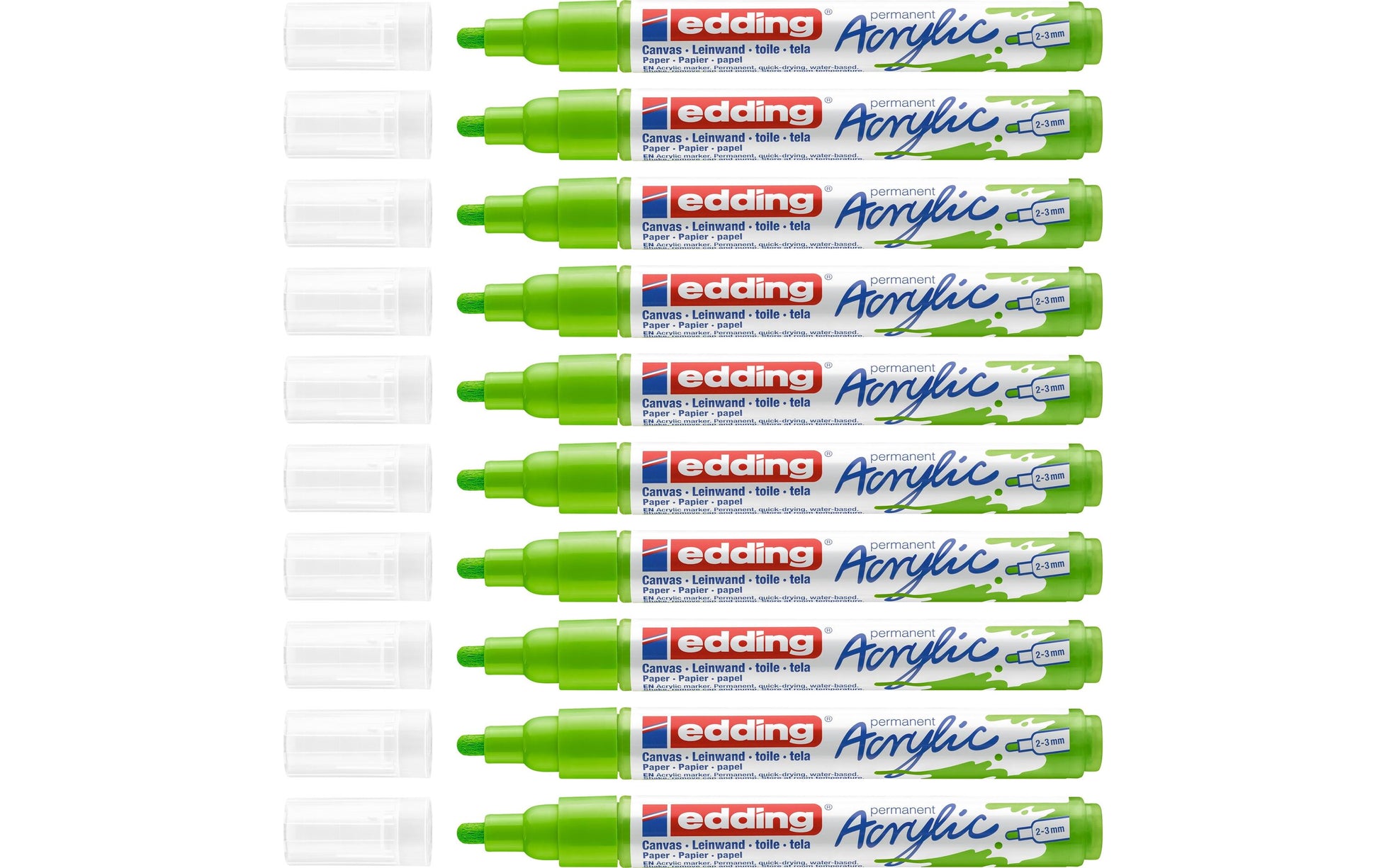 Edding Acrylmarker für Permanentmarker – Gelbgrün