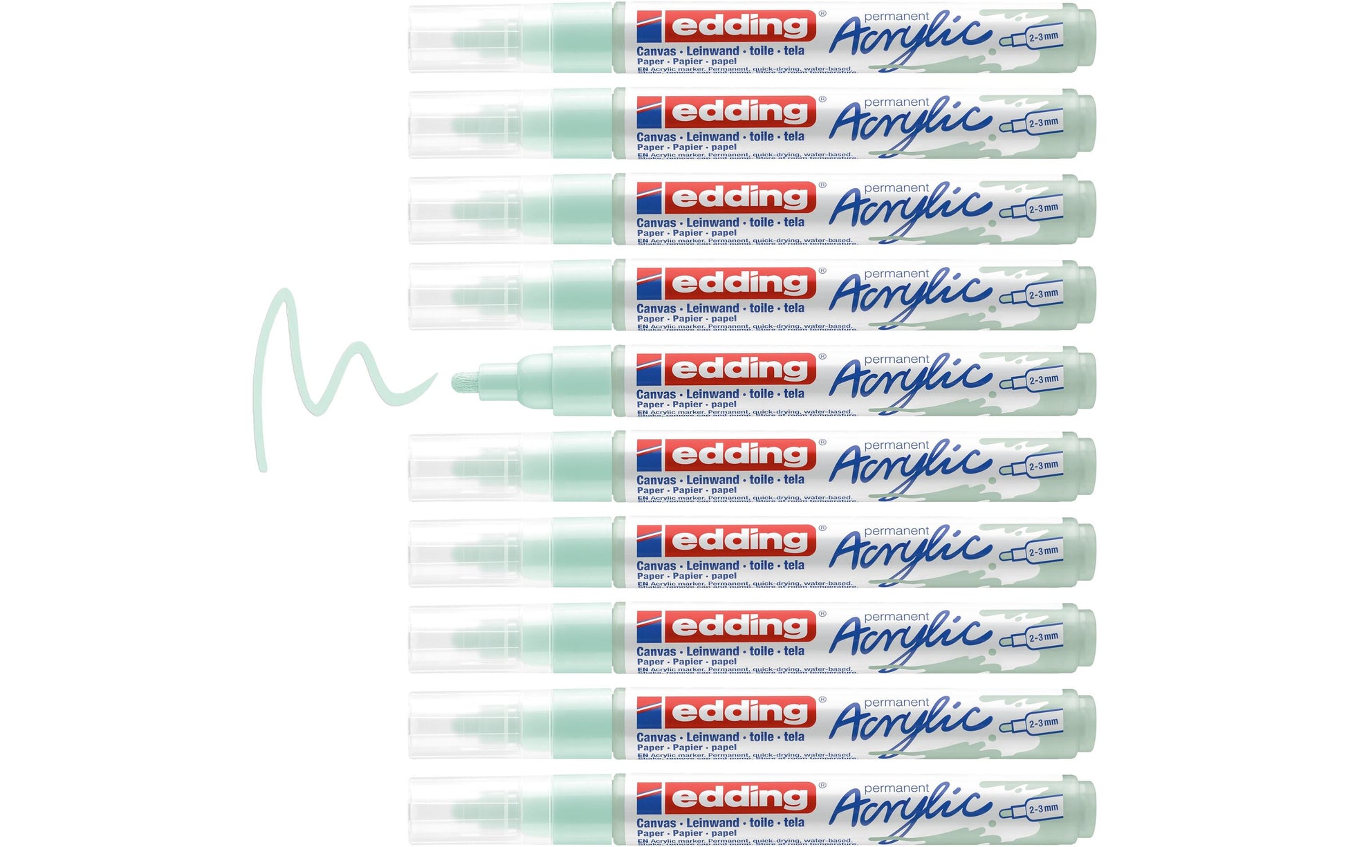 Edding Acrylmarker für Permanentmarker – Mildes Mint