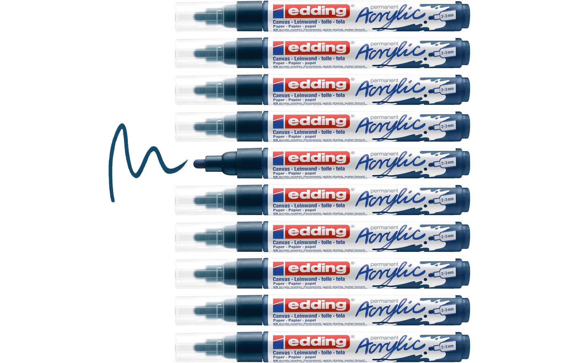 Edding Acrylmarker für Permanent-Marker – Nachtblau