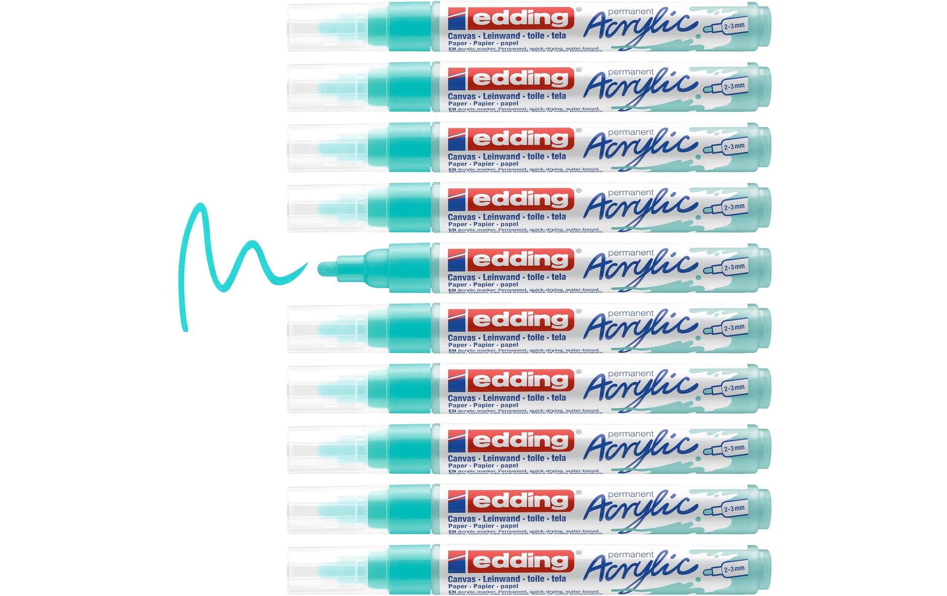 Edding Acrylic Marker 5100 – opulentes Türkis