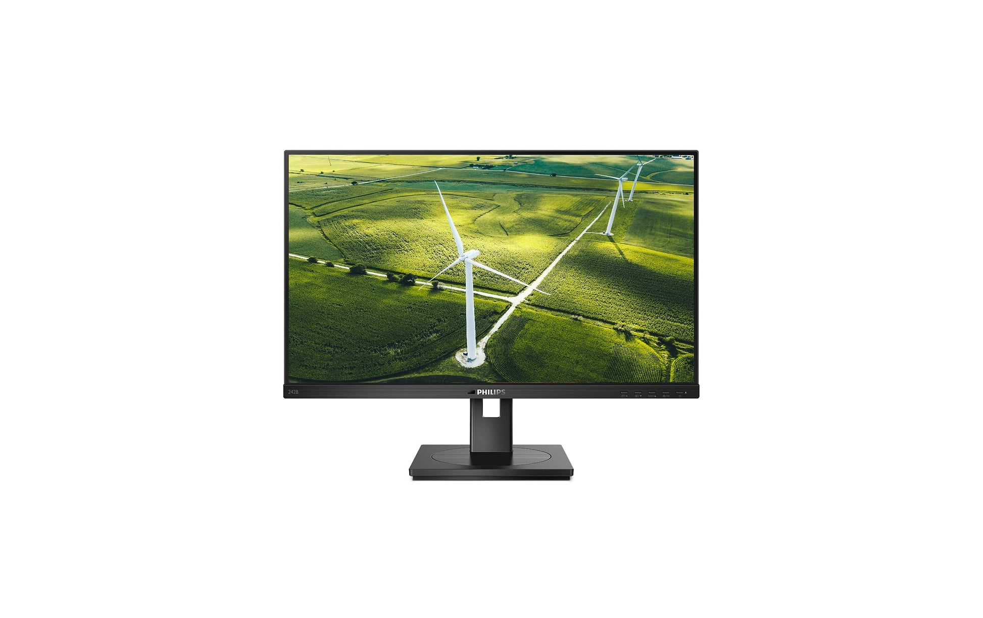 Philips 242B1G/00 – Monitor, 23,8", 1920 × 1080 (Full HD), IPS, 75 Hz, 250 cd/m², VESA 100 × 100, Schwarz