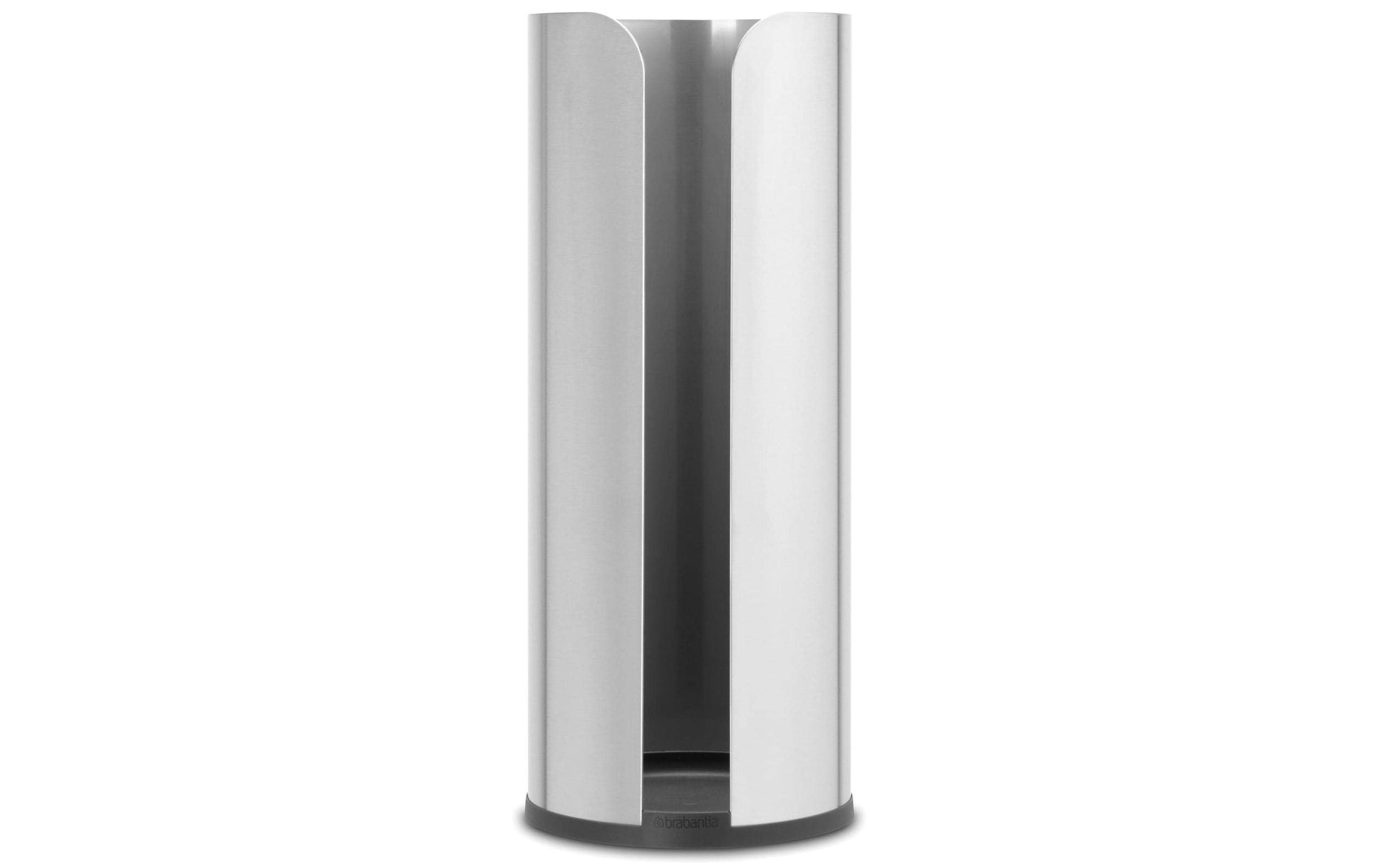 Brabantia ReNew – Toilettenpapierständer – Edelstahl matt, für 3 Rollen, 13,2 × 13,2 × 32,1 cm