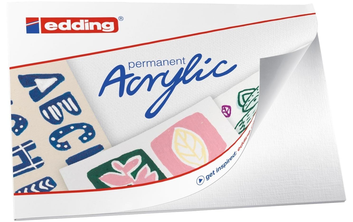 Edding Acrylmarker für Permanent-Marker – Brombeere, 1 Stück