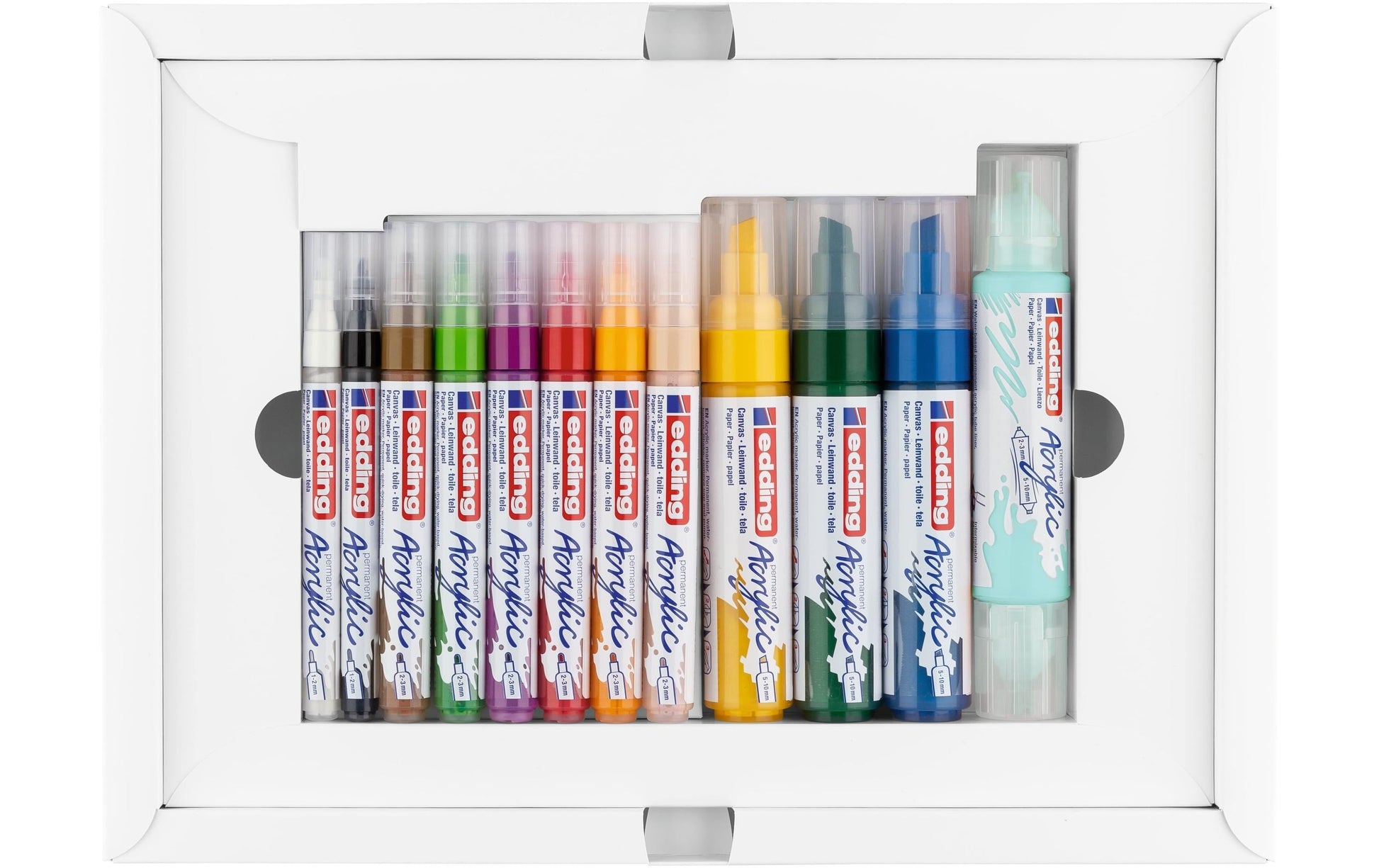 Edding Acrylmarker – mehrfarbig, 12er Set