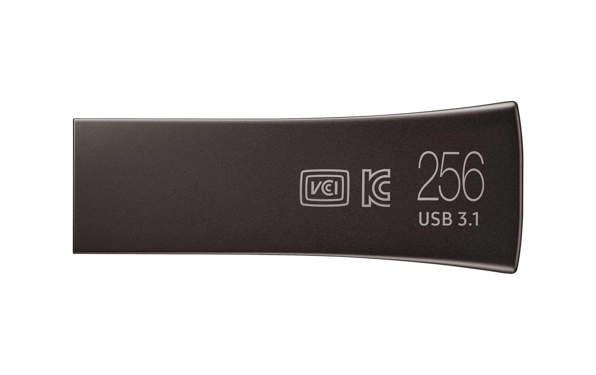 Samsung Bar Plus Titan (MUF-256BE) – 256 GB USB 3.2 Gen 1 Typ-A, Lesen 400 MB/s, Schreiben 110 MB/s, Grau