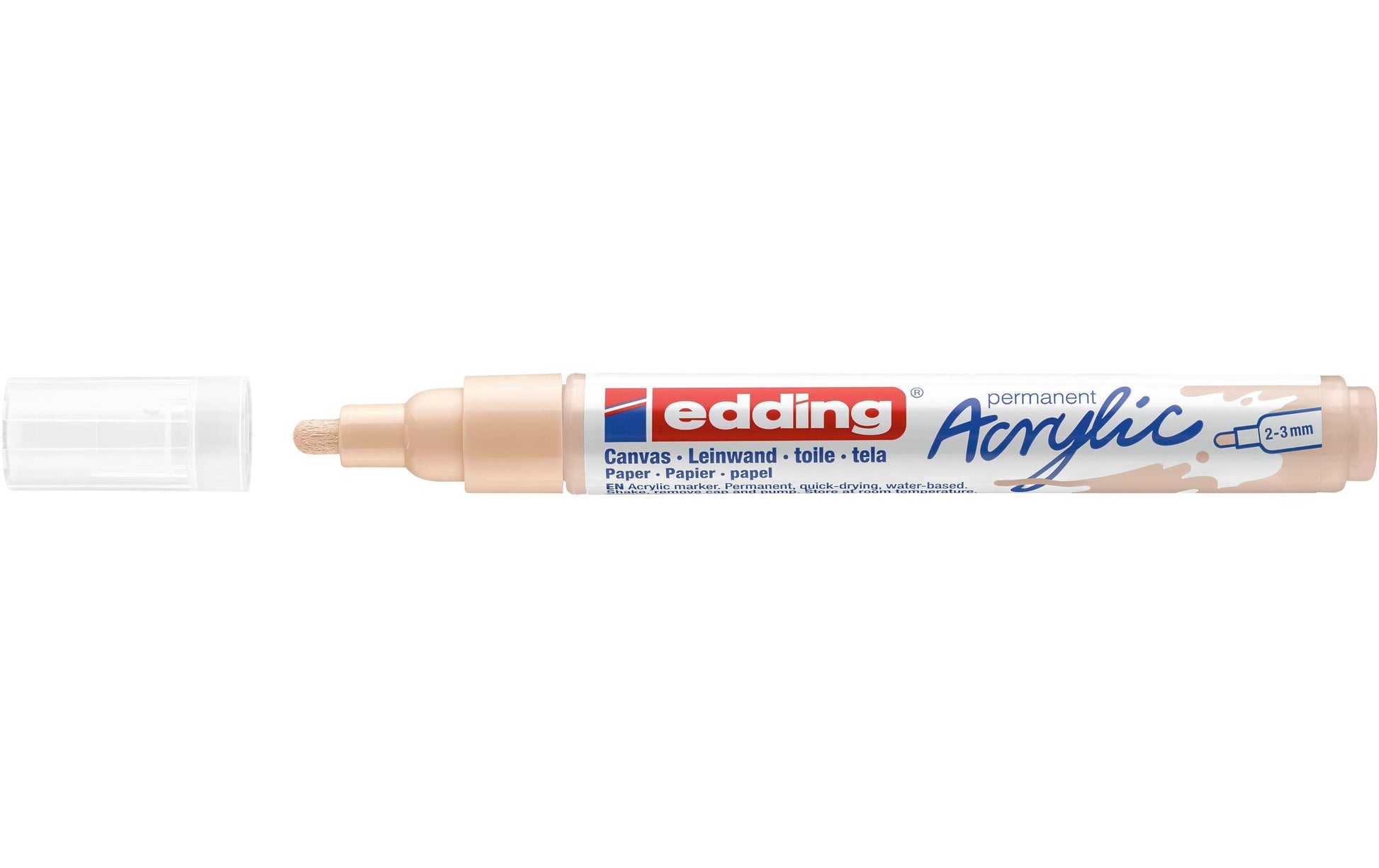 Edding Acrylmarker für Permanent-Marker – Warmbeige
