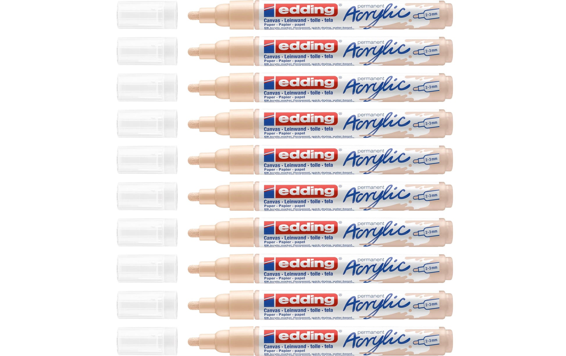 Edding Acrylmarker für Permanent-Marker – Warmbeige