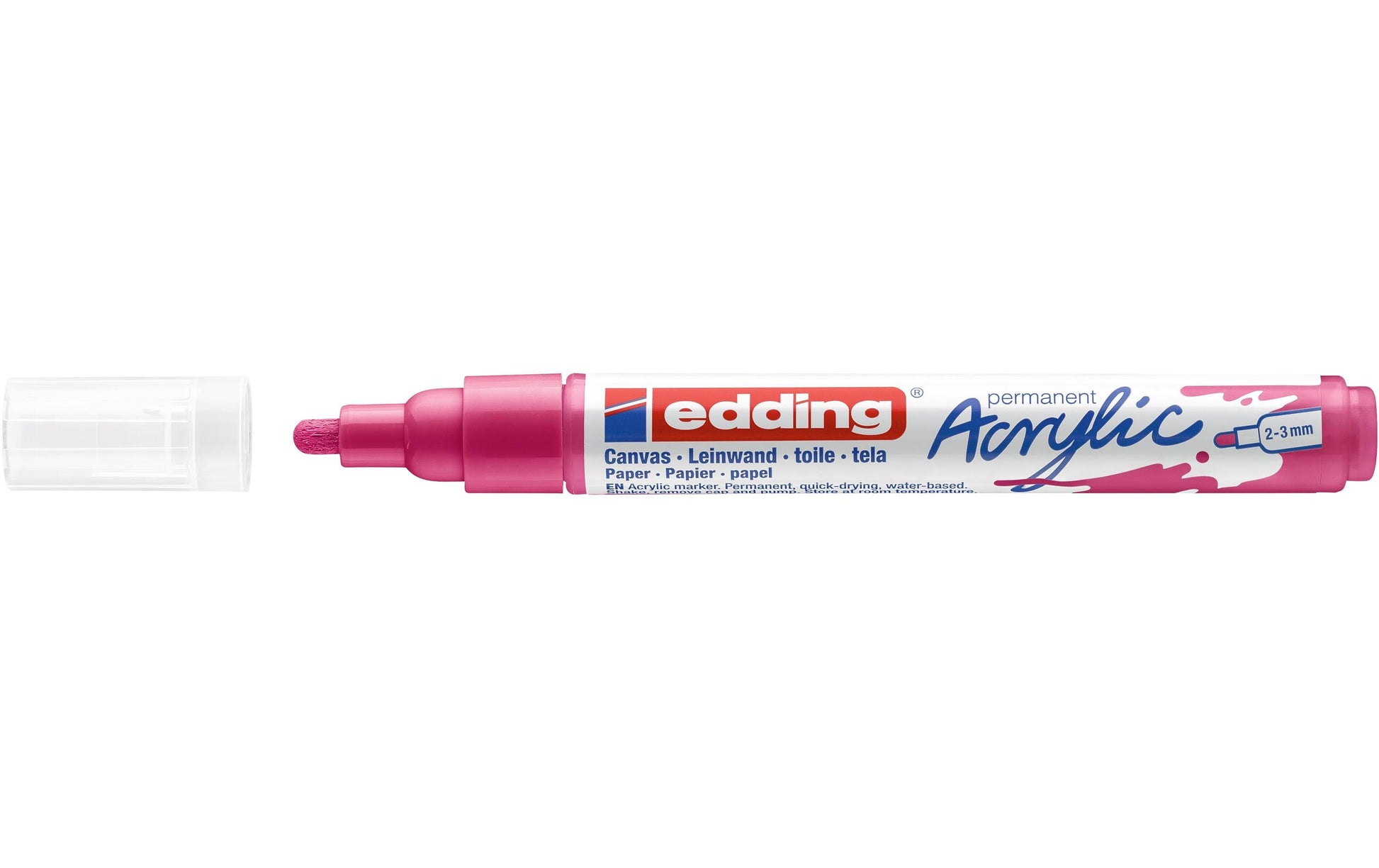 Edding Acrylmarker – Telemagenta, 1 Stk.