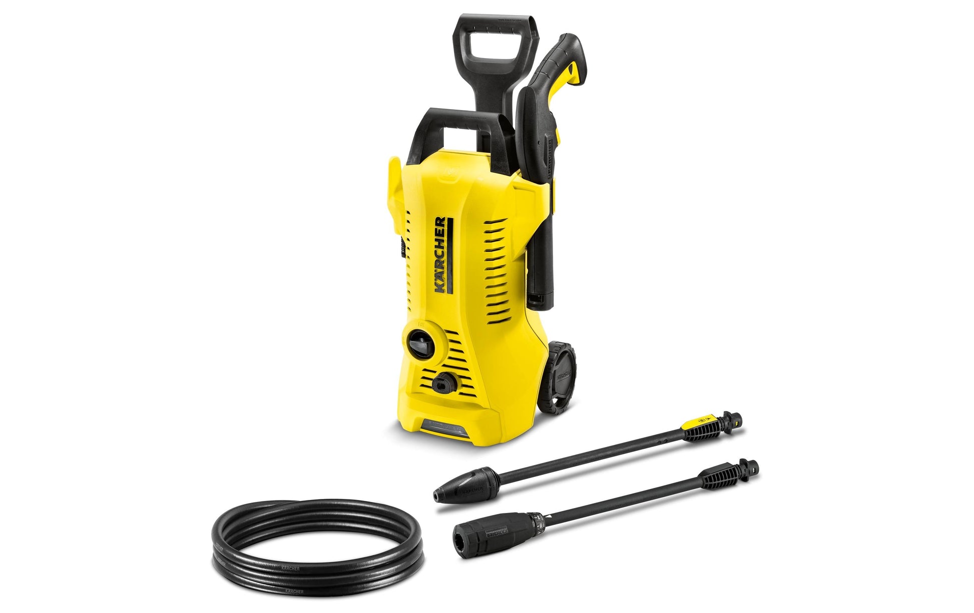 Kärcher Hochdruckreiniger K 2 Premium Power Control – 110 bar – 700 cm Schlauch – Gelb/Schwarz