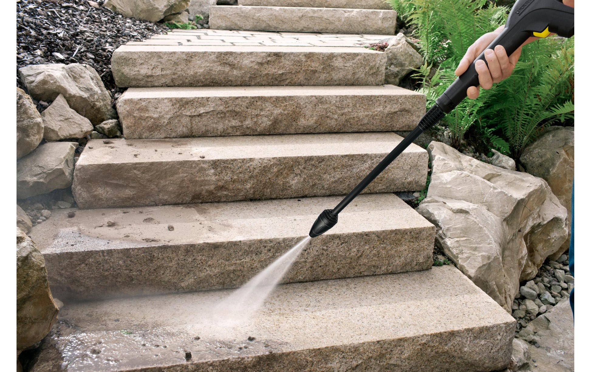 Kärcher Hochdruckreiniger K 2 Premium Power Control – 110 bar – 700 cm Schlauch – Gelb/Schwarz