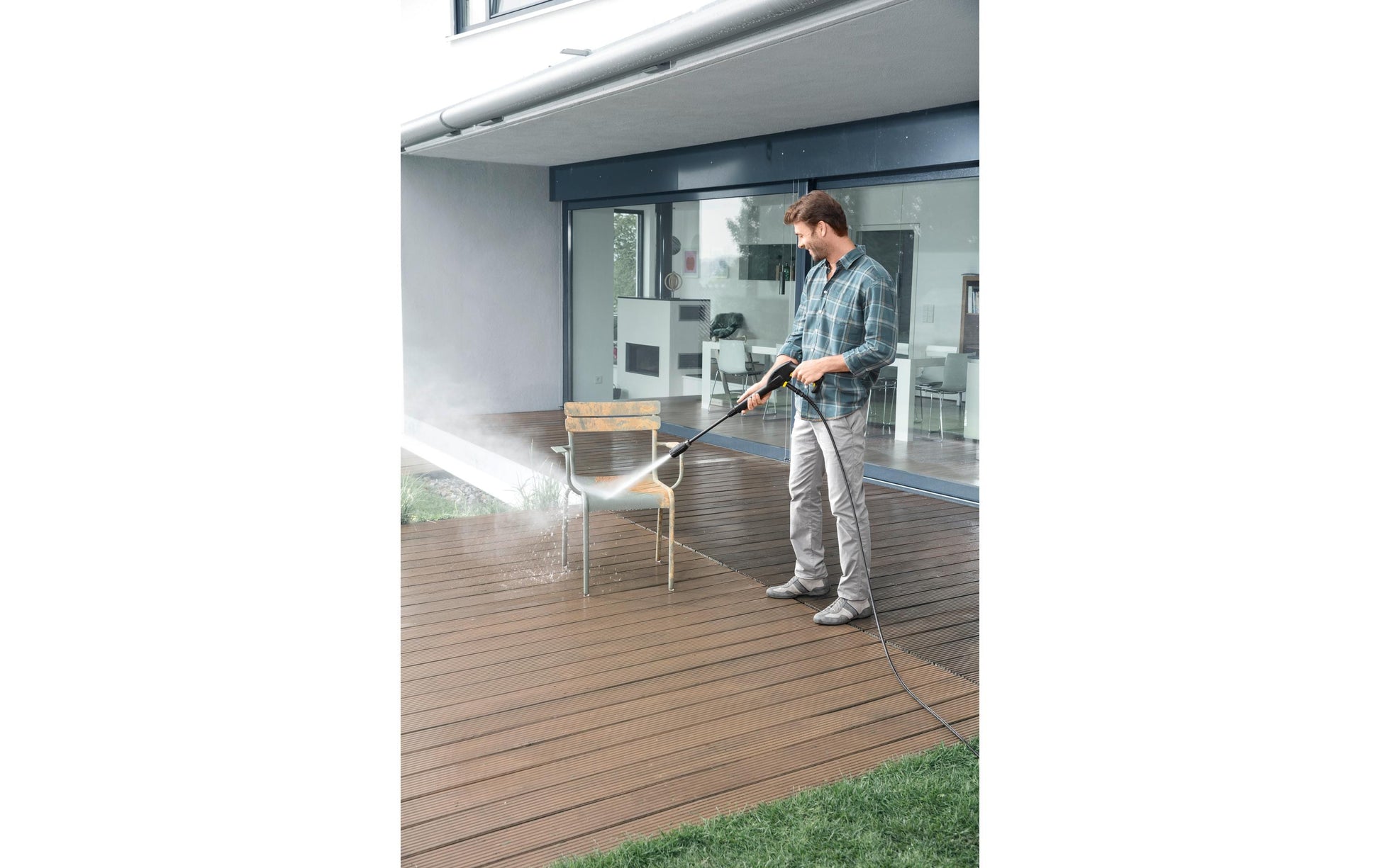 Kärcher Hochdruckreiniger K 2 Premium Power Control – 110 bar – 700 cm Schlauch – Gelb/Schwarz