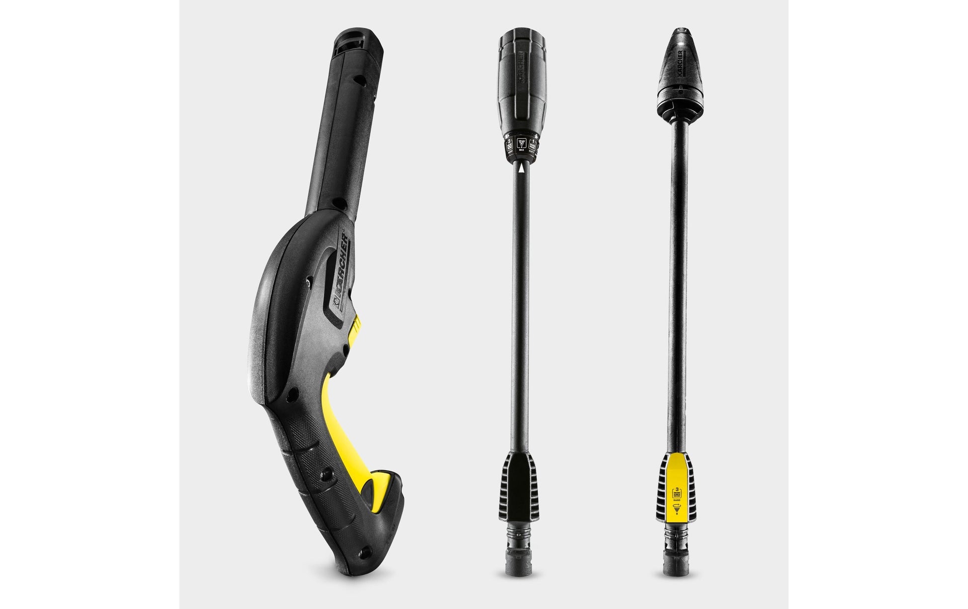 Kärcher Hochdruckreiniger K 2 Premium Power Control – 110 bar – 700 cm Schlauch – Gelb/Schwarz