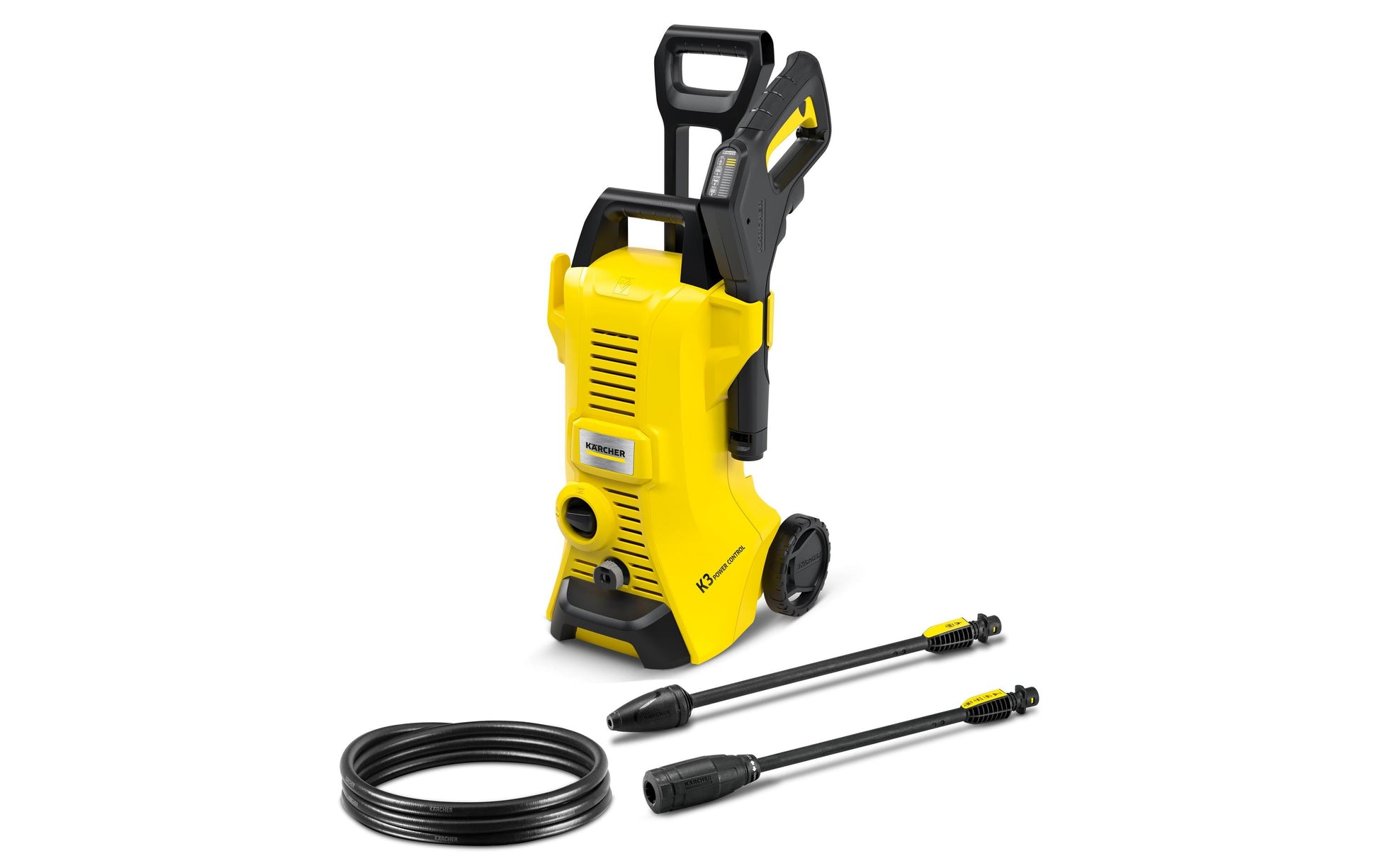 Kärcher Hochdruckreiniger K 3 Power Control, Netzbetrieb, 120 bar, 380 l/h, Schlauch 7 m