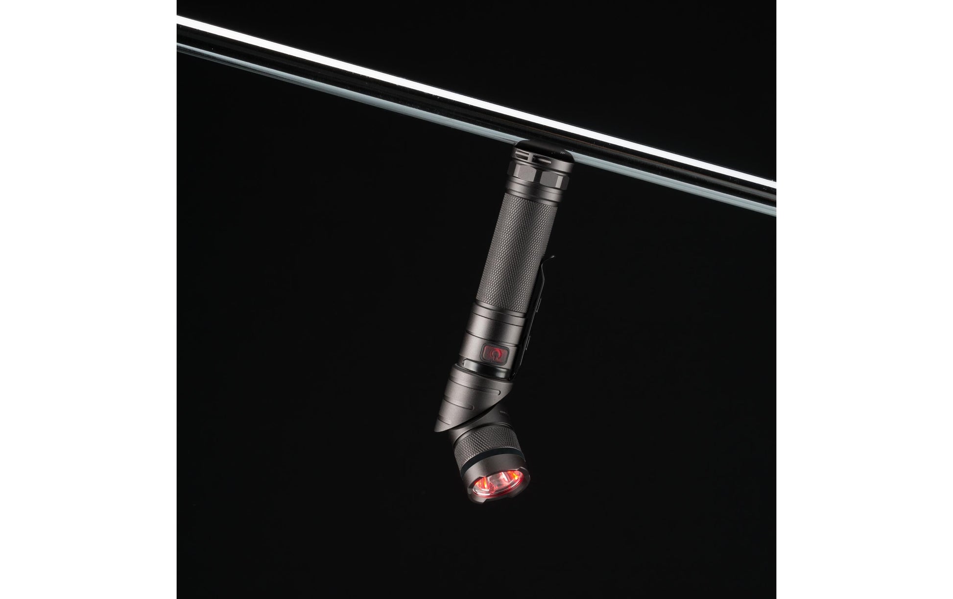 National Geographic Taschenlampe RG800 – 800 lm, 150 m, IP44, USB, Akku 2200 mAh – Schwarz