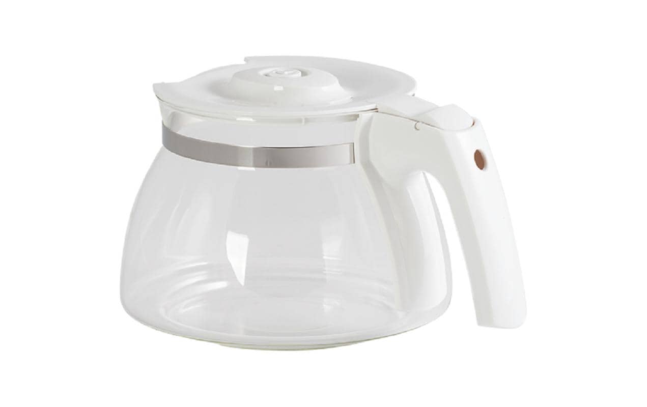 Melitta Glaskanne Enjoy – 1,2 l, für Filterkaffeemaschinen, Weiss