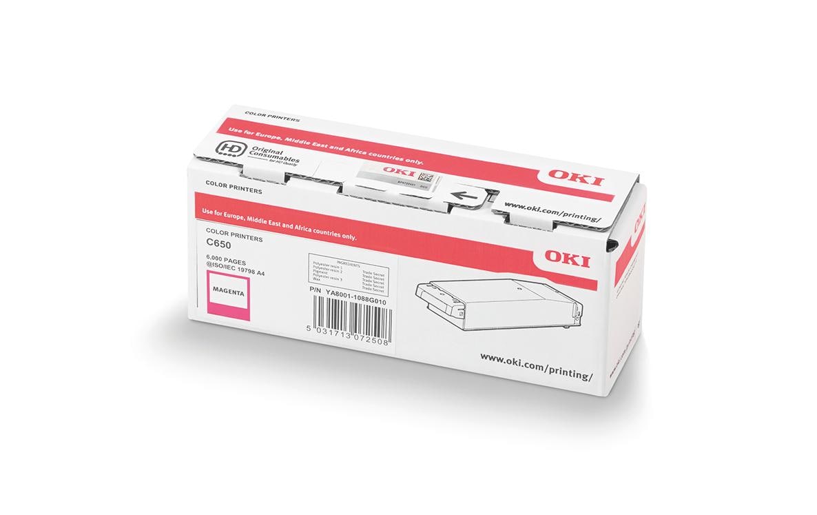 OKI Toner – magenta, 6000 Seiten