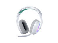 Logitech G G522 LIGHTSPEED Gaming-Headset – Over-Ear, Kabel + BT, mit USB-A-Dongle, Weiss, BT 5.3