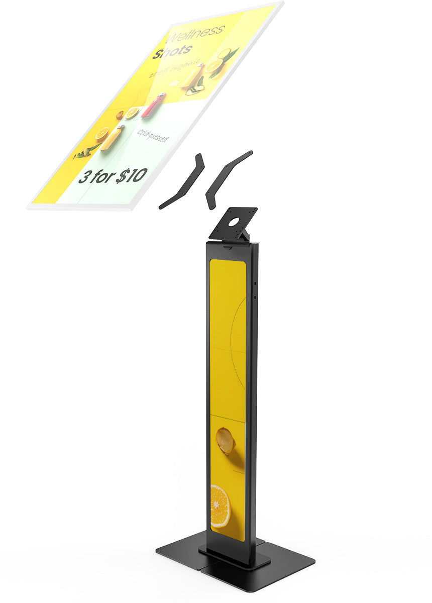 Compulocks Digital-Signage-Stand – für Samsung E-Paper, Microsoft Surface Pro 11/12" – schwarz – 140B200LBPB
