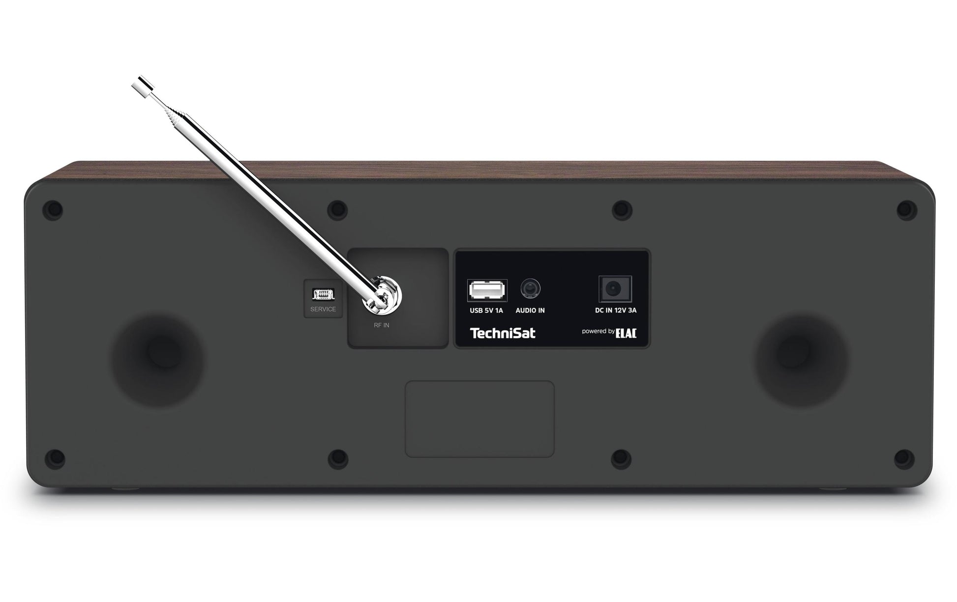 TechniSat DigitRadio 3 – DAB-/Internetradio – Tischradio – DAB+, USB – Schwarz