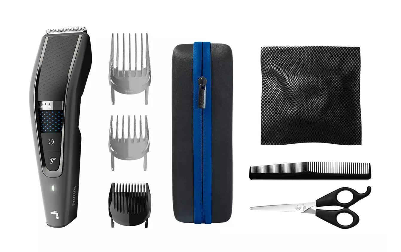 Philips Haarschneider Serie 7000 HC7650/15 – 28 Längeneinstellungen, 0,5–28 mm – 90 min Akku – Schwarz
