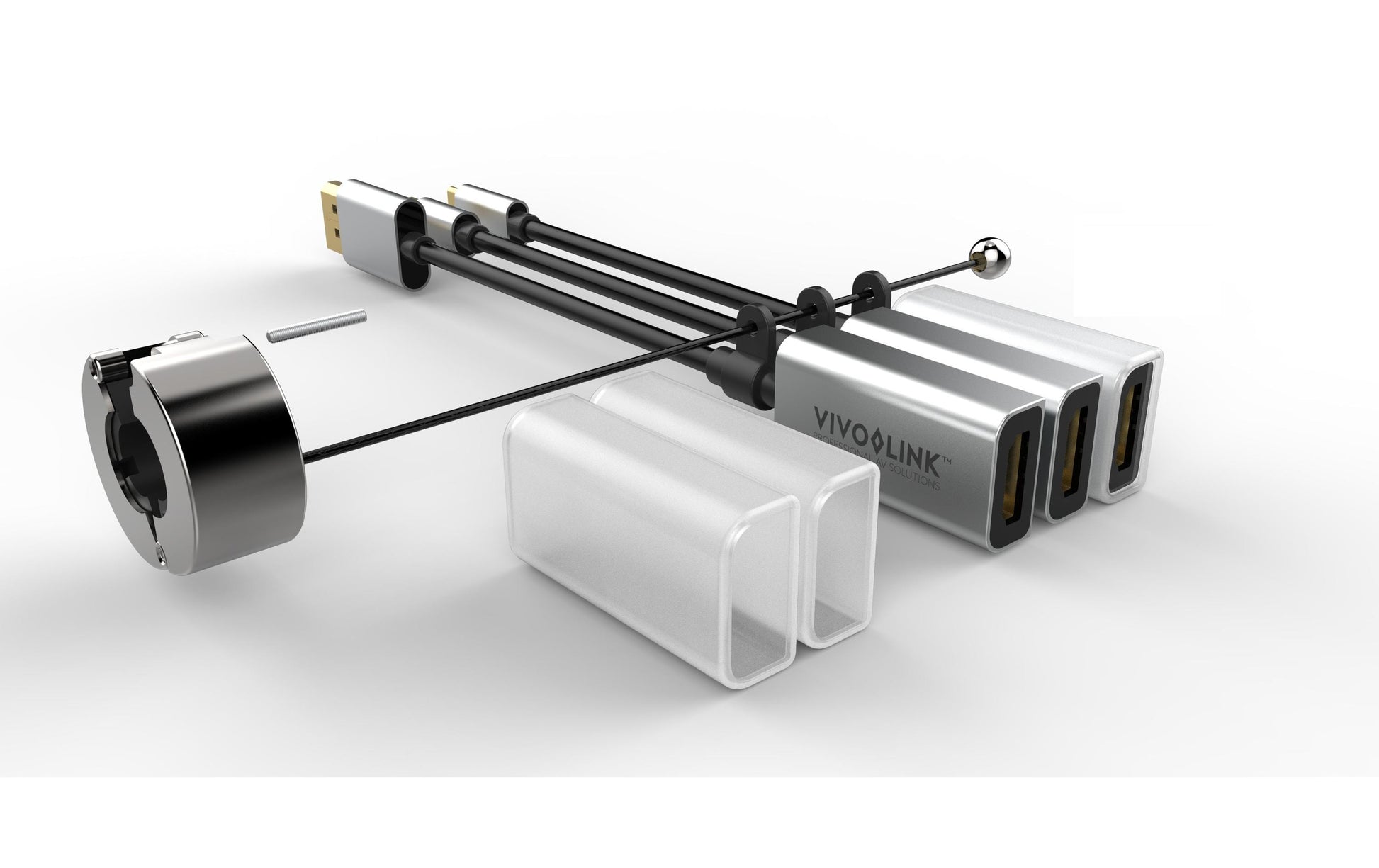Vivolink USB-C Multiport-Adapter – DisplayPort + Mini DisplayPort