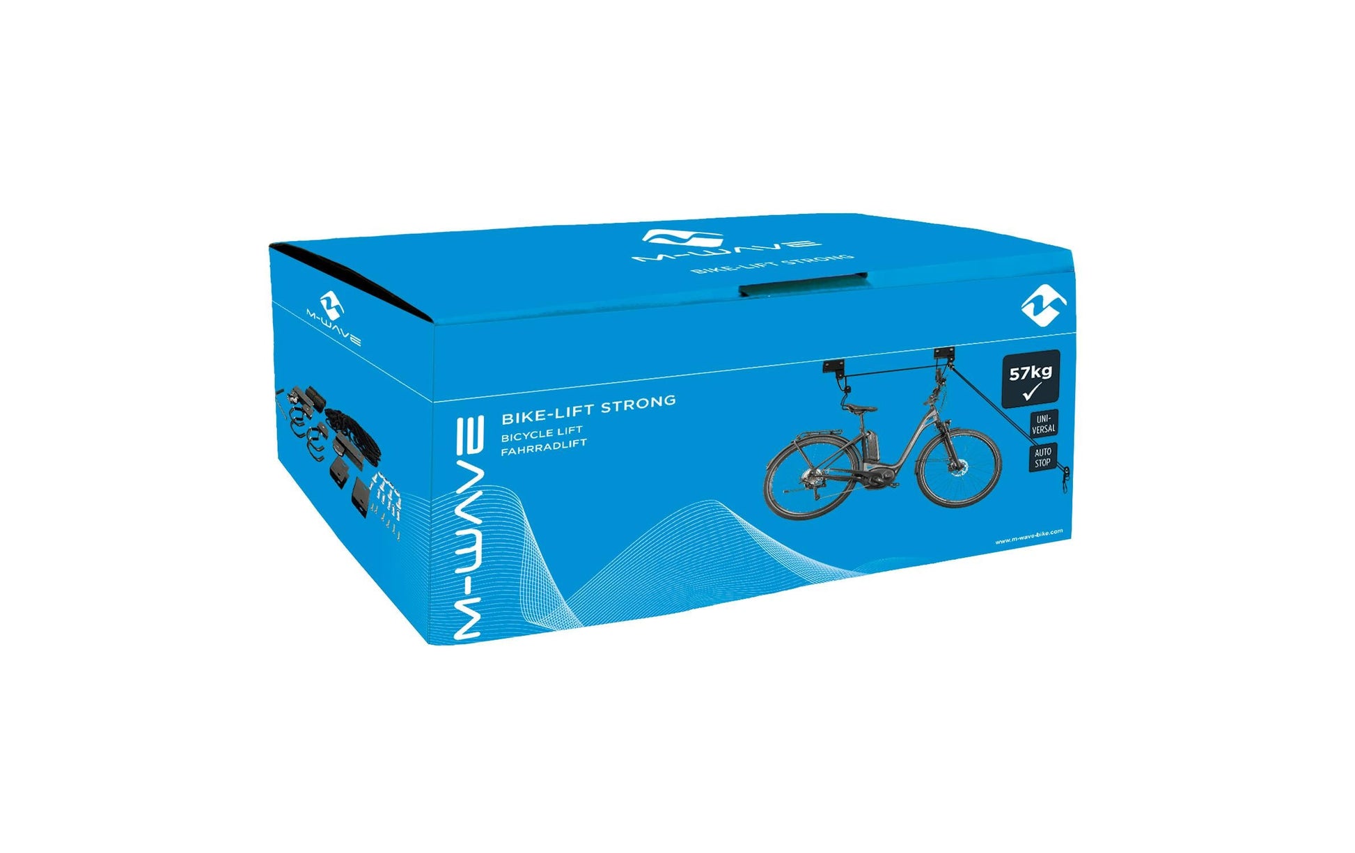 M-Wave Bike Lift Strong Wandhalterung – schwarz – 57 kg – für E-Bikes